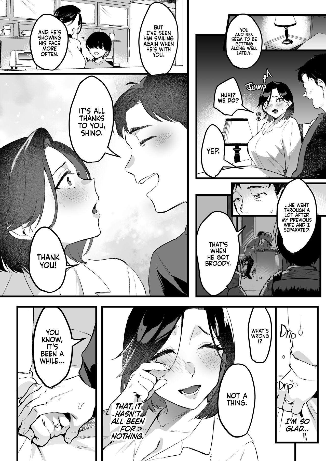 [Hatake no Oniku (Minamoto)] Batsuichi Komochi Kouhen | Divorced with a Child Part 2 [English] [2d-market.com] [Decensored] [Digital] Hentai - Raw  21