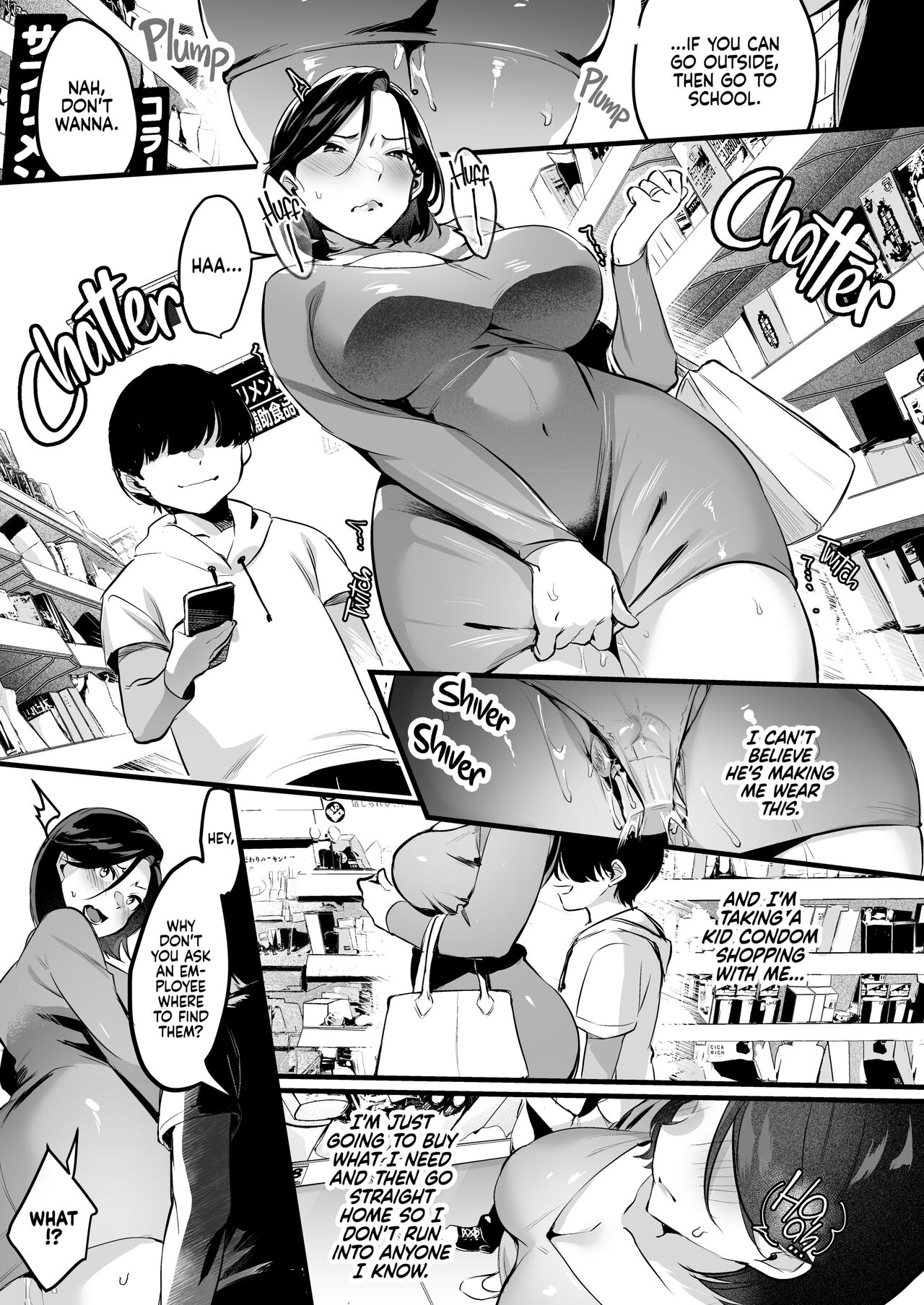 [Hatake no Oniku (Minamoto)] Batsuichi Komochi Kouhen | Divorced with a Child Part 2 [English] [2d-market.com] [Decensored] [Digital] Hentai - Raw  8