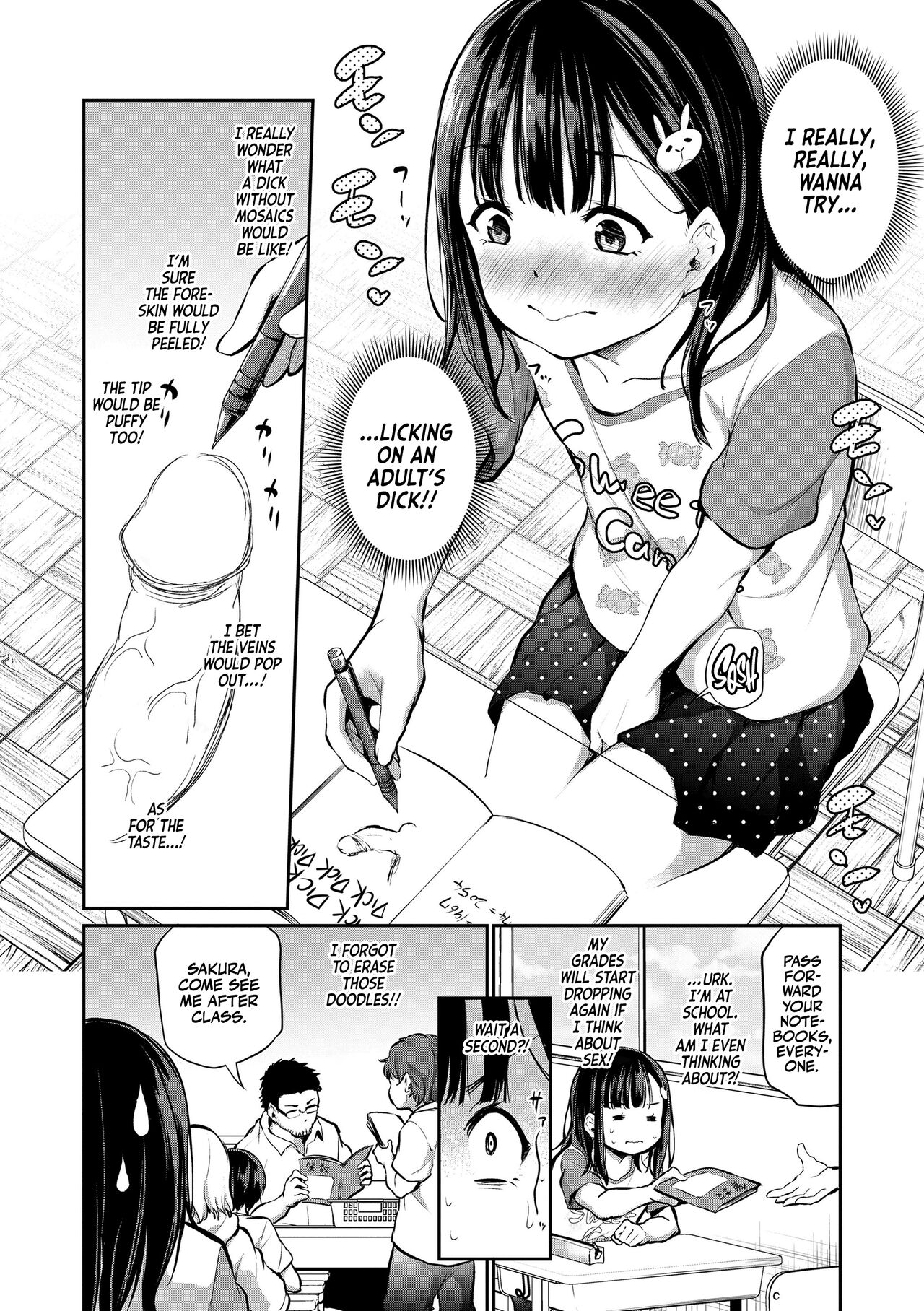 Sensei Ochinchin Misete Kudasai! | Sensei, Please Show Me Your Dick! page 2 full