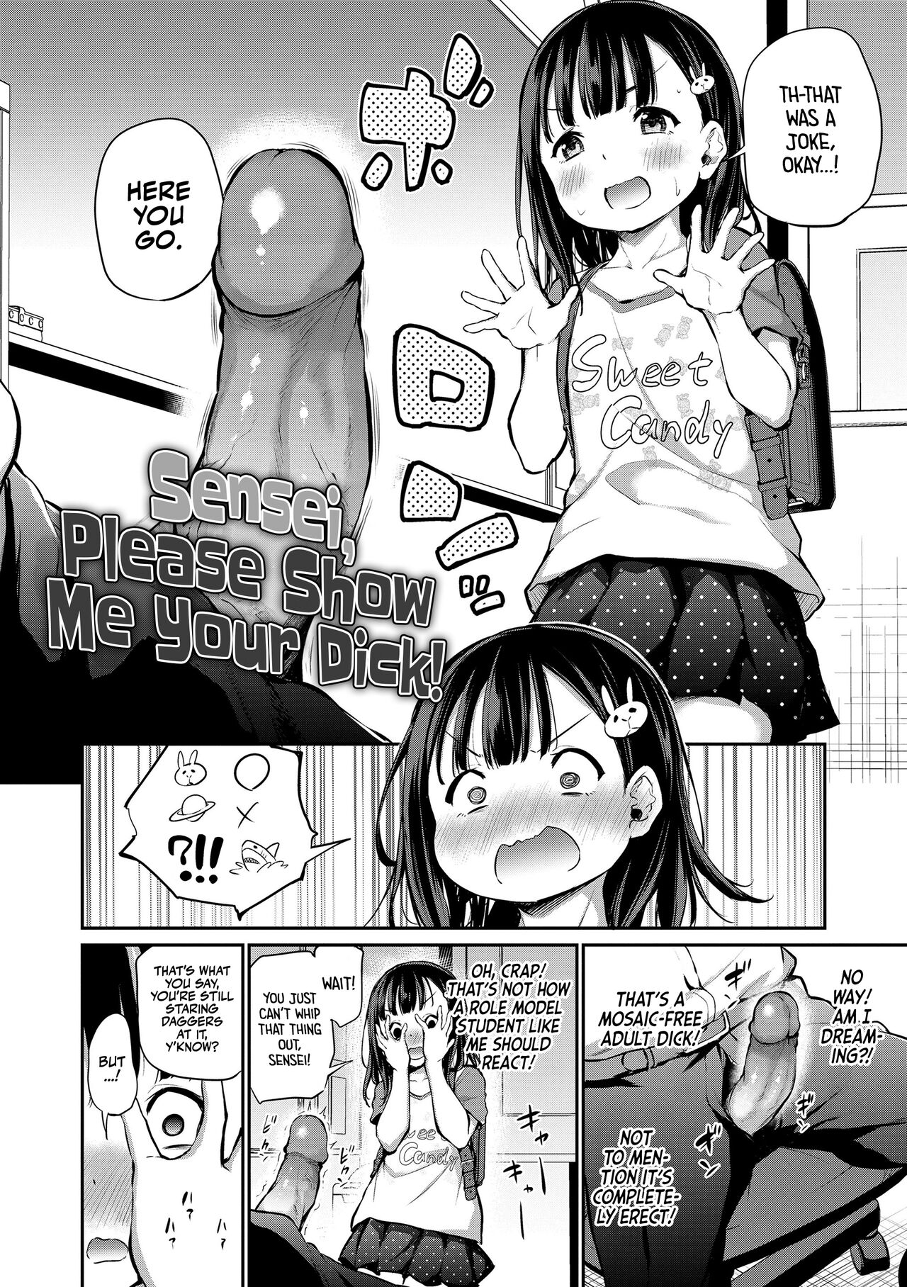 Sensei Ochinchin Misete Kudasai! | Sensei, Please Show Me Your Dick! page 4 full