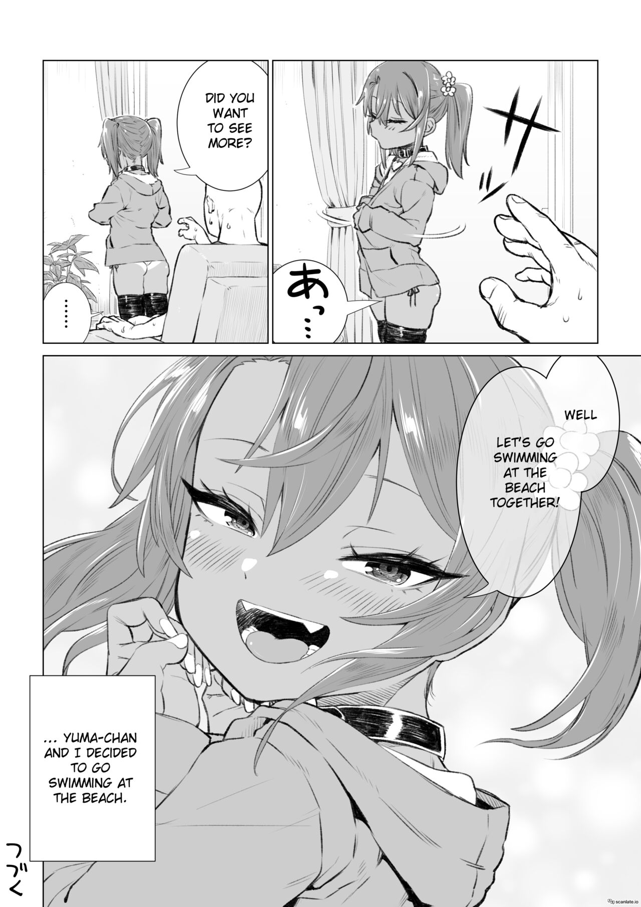 Yuma-chan to Umi ni Zenpen | Yuma-chan and the Sea Part 1 page 6 full
