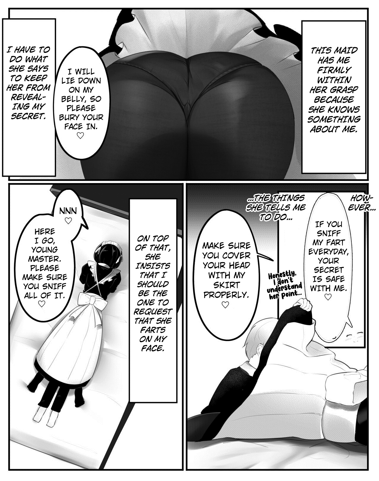 Onara Manga - Maid to Bocchama page 2 full