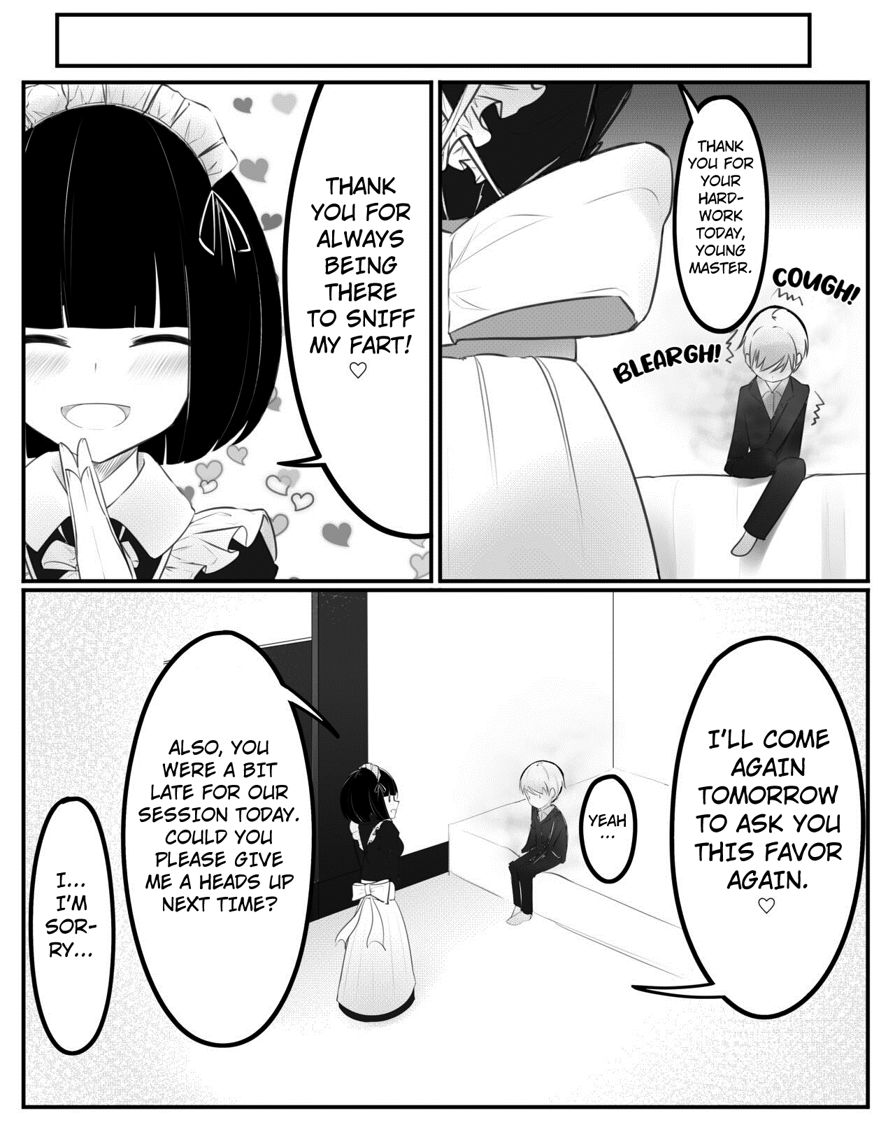 Onara Manga - Maid to Bocchama page 5 full