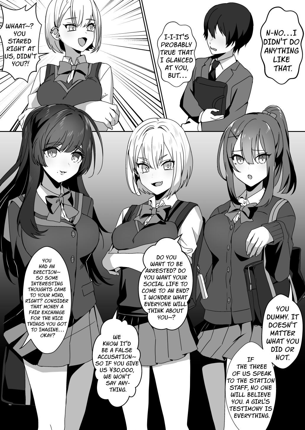 Joshi-tachi no Warudakumi page 6 full