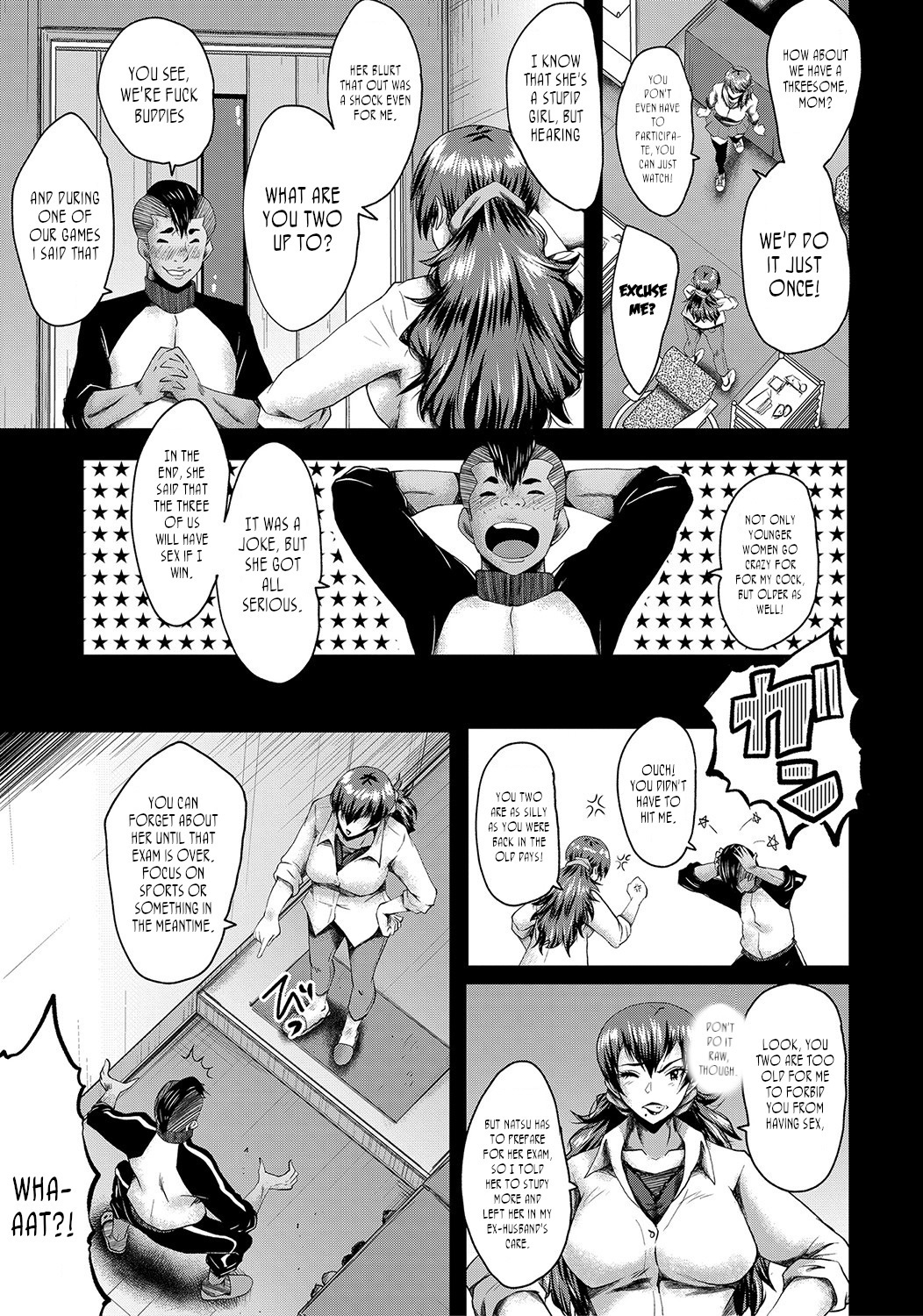 Tomodachi, Osananajimi mo Kaa-san mo Netorareru Sono 4 | My friend stole away both my childhood friend and my mother, Part 4 page 5 full