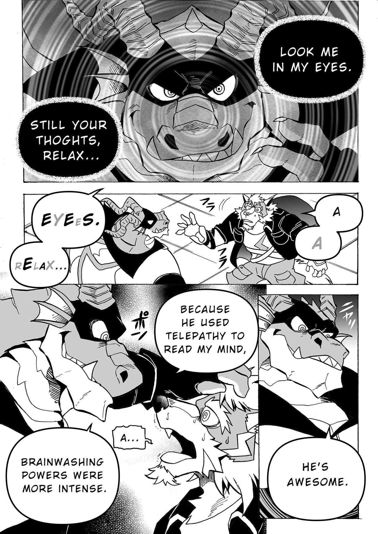 Until the Fall of the Telepathic Hero page 6 full