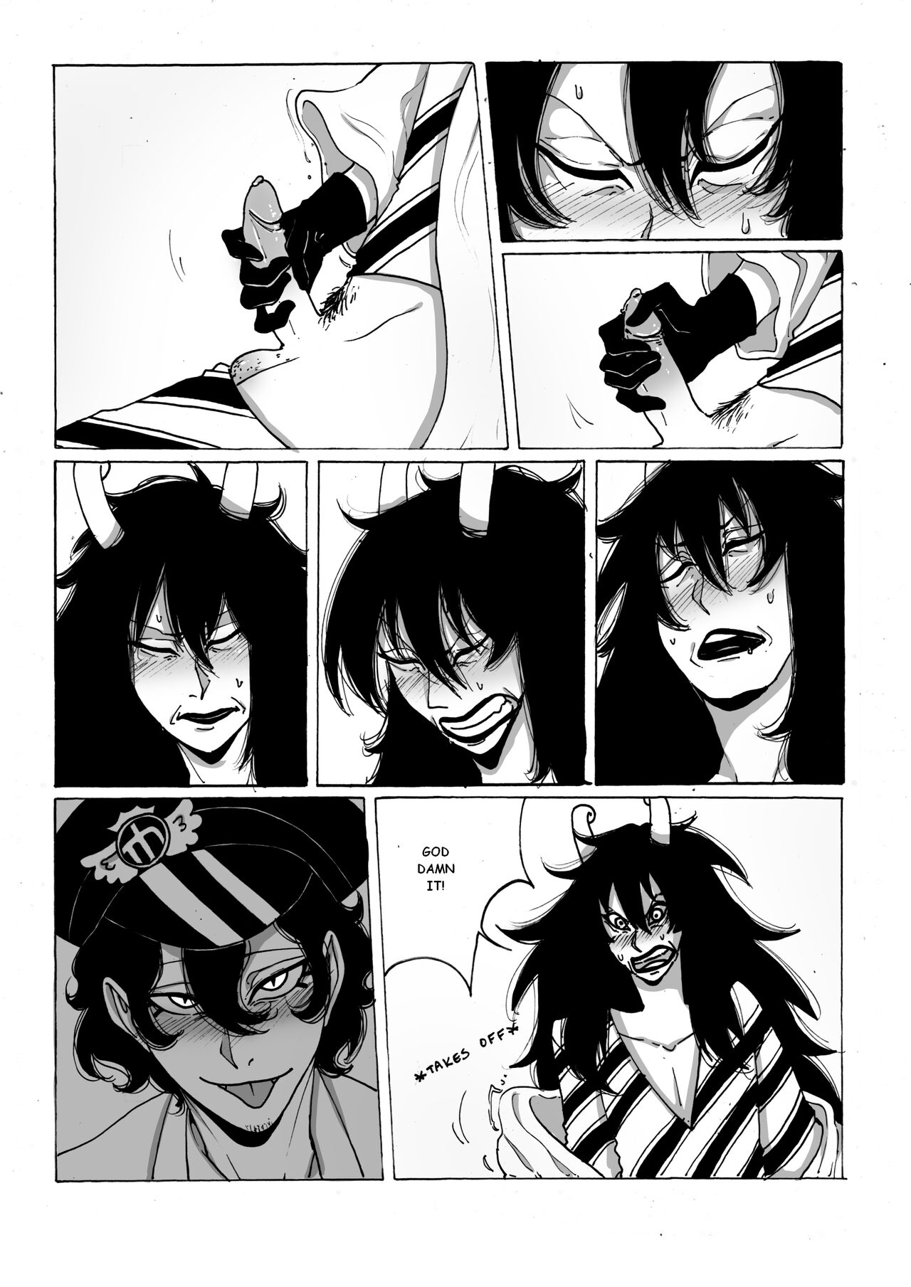 Back at Impel Down part 2 - Caesar Clown page 10 full