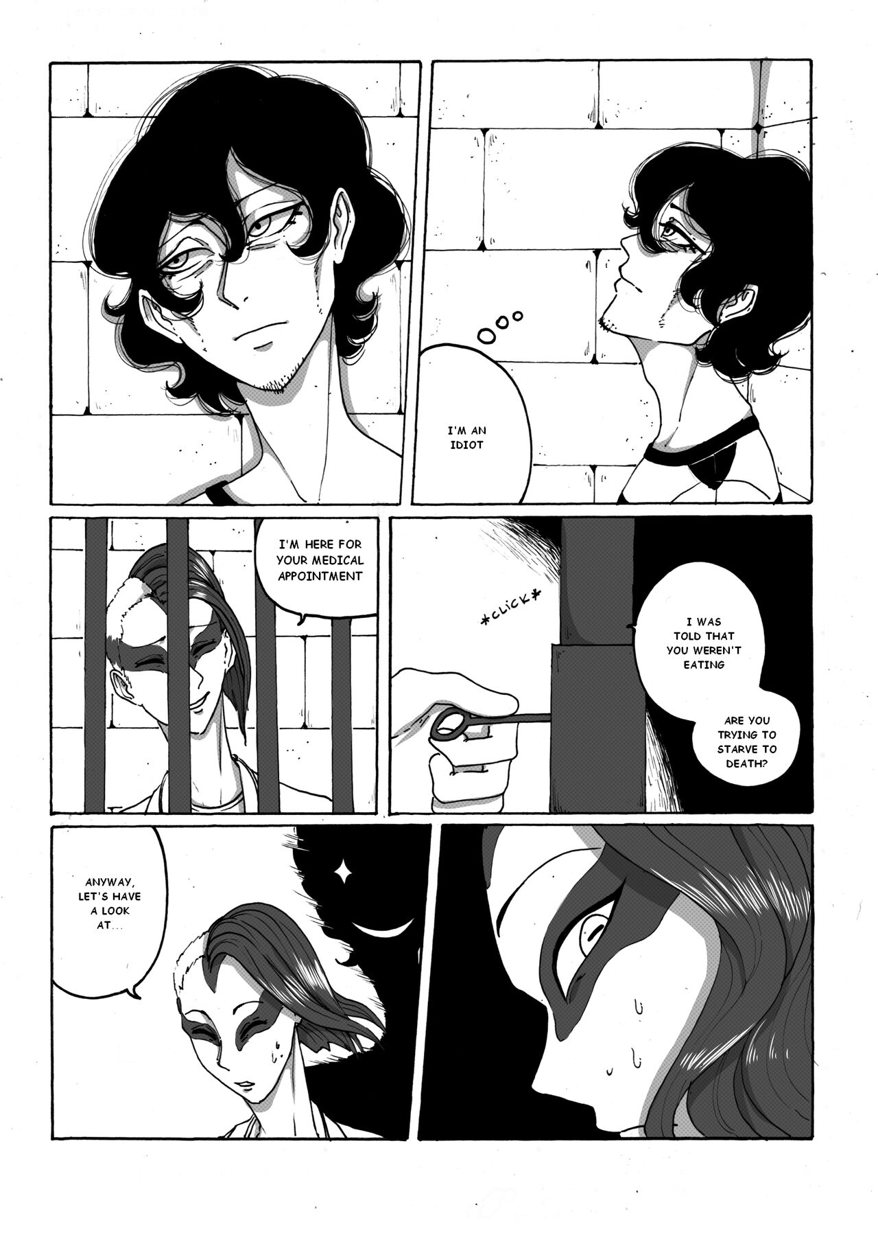 Back at Impel Down part 2 - Caesar Clown page 8 full