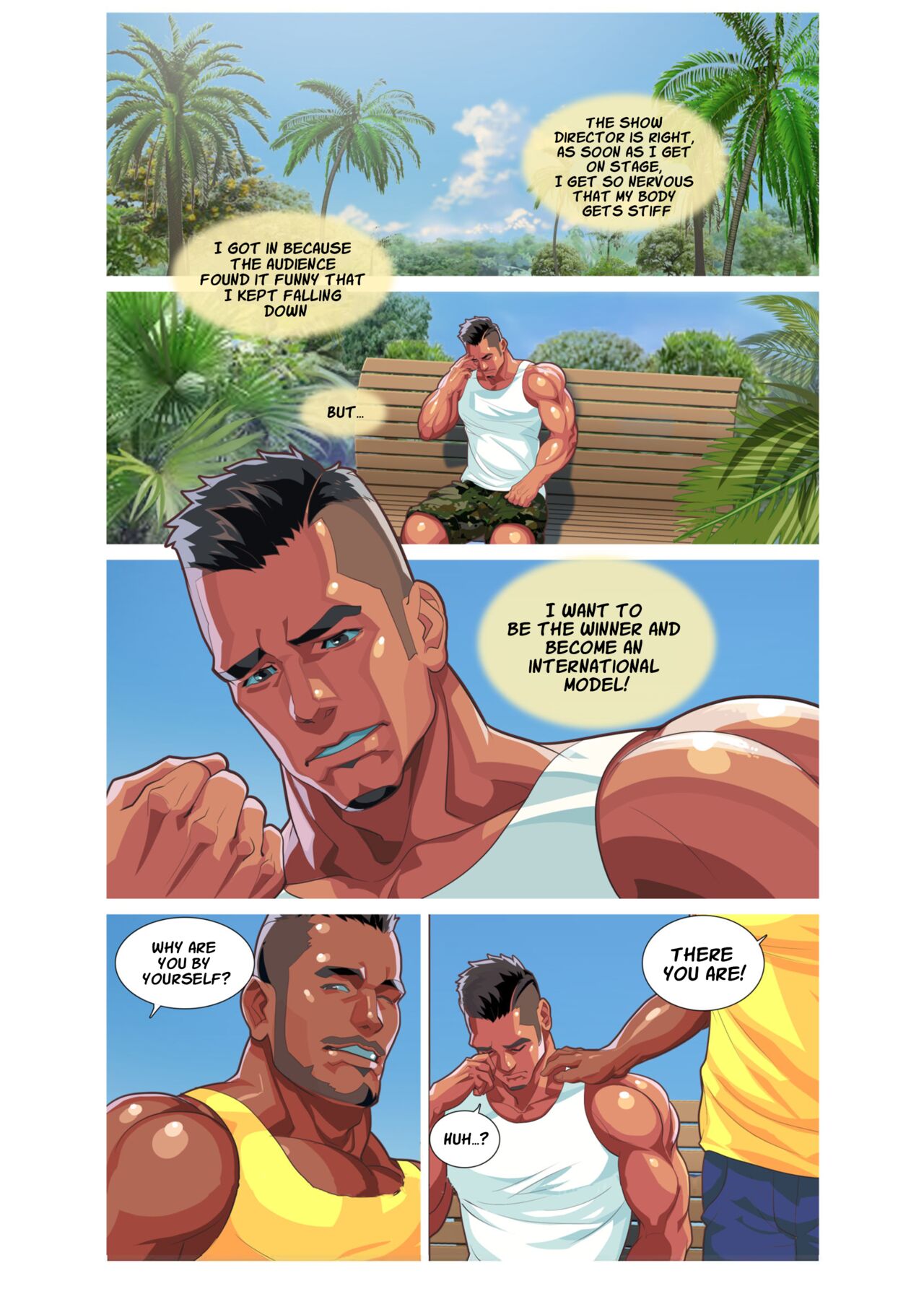 Summer Men vol.3 Muscle milk bath page 10 full