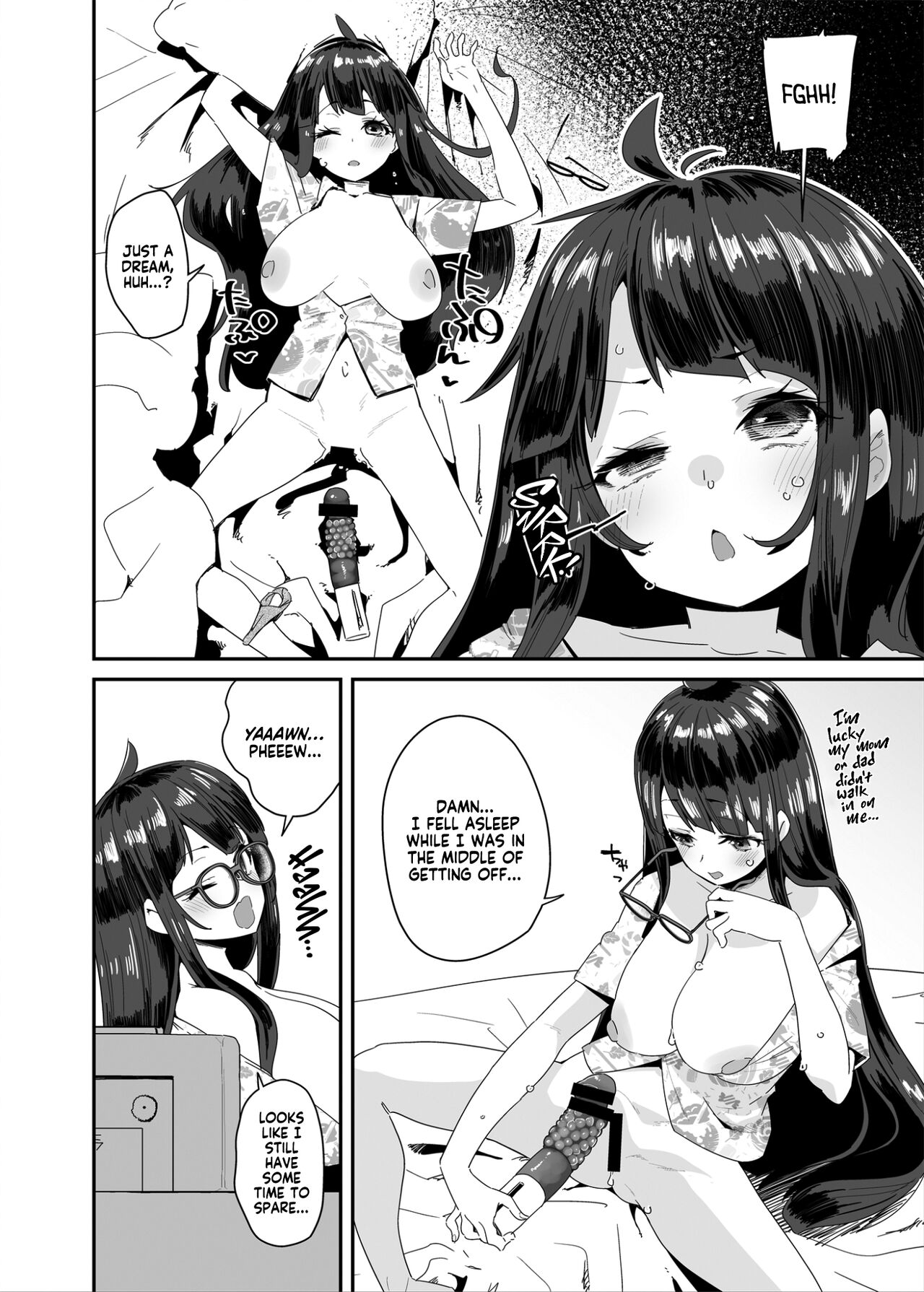 Dosukebe Kyonyuu JC ga Kounai Onanie Suru Hanashi | The Slutty, Stacked Middle-Schooler Who Shlicks During Class page 5 full