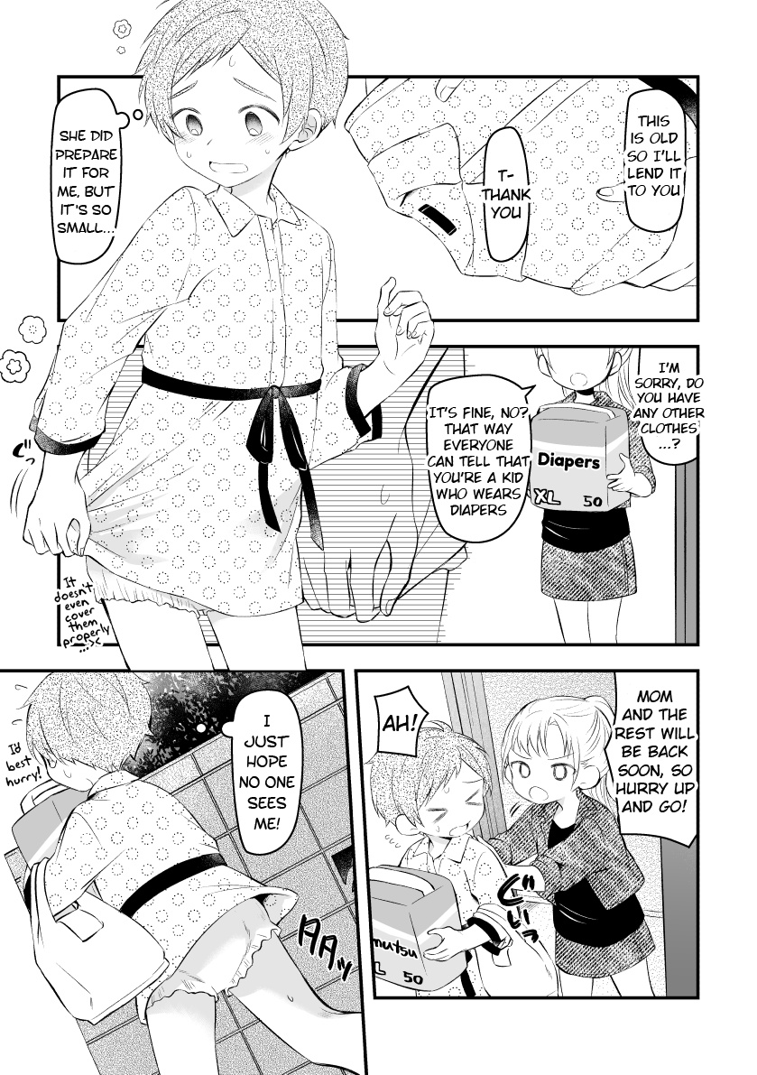Josou o Imouto no Tomodachi ni Mirarete Morashichau Otokonoko | A Boy Who Wet Himself When He Was Seen Crossdressing by His Little Sister's Friend page 6 full