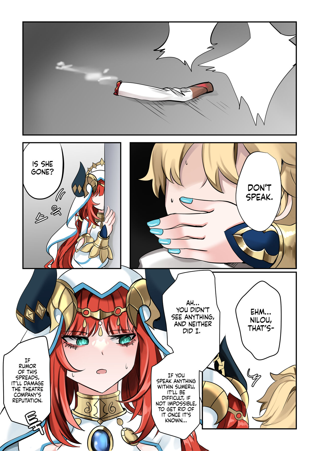 A Flower Blooming in the Smoke page 5 full