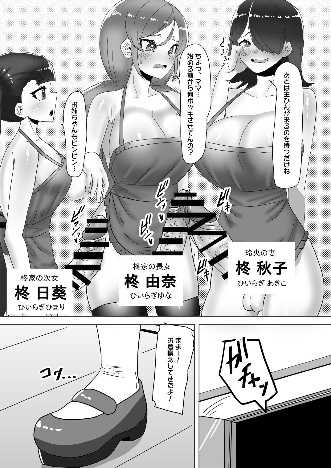 Otokonoko Papa to Futanari Kazoku no Dairankou Party!? page 3 full