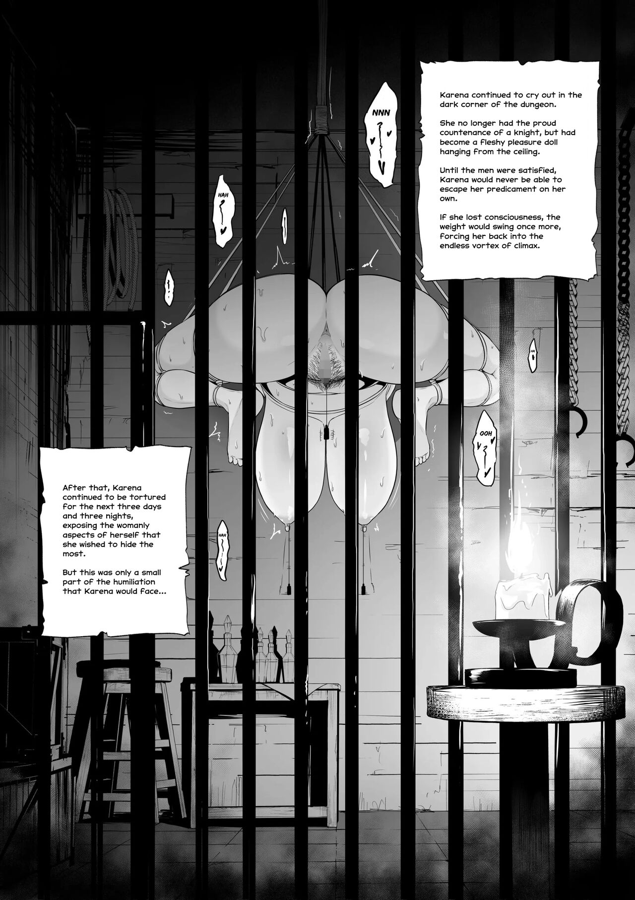 Toraware no Onna Kishi, Kairaku Ningyou ni Sareru page 9 full