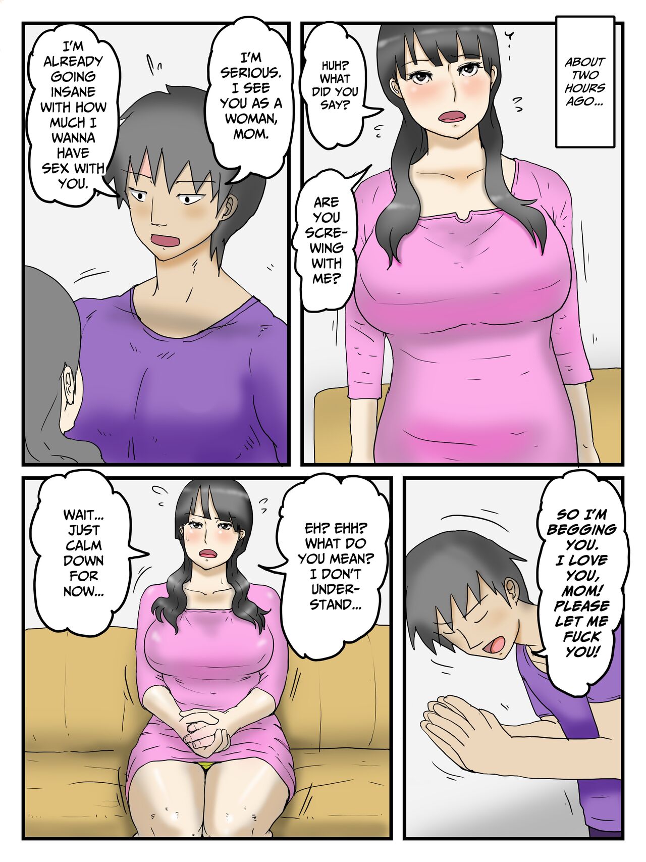 Okaa-san ni Onegai Shitara Wari to Kantan ni Yarasete Kureta page 5 full