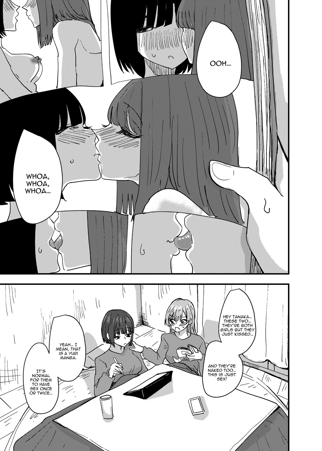 Daigaku no Senpai to Nori de Kiss Shitetara Sono Hi no Uchi ni Issen Koechatta Hanashi | A Story About  Kissing A College Senior And Crossing The Line In The Same Day page 3 full