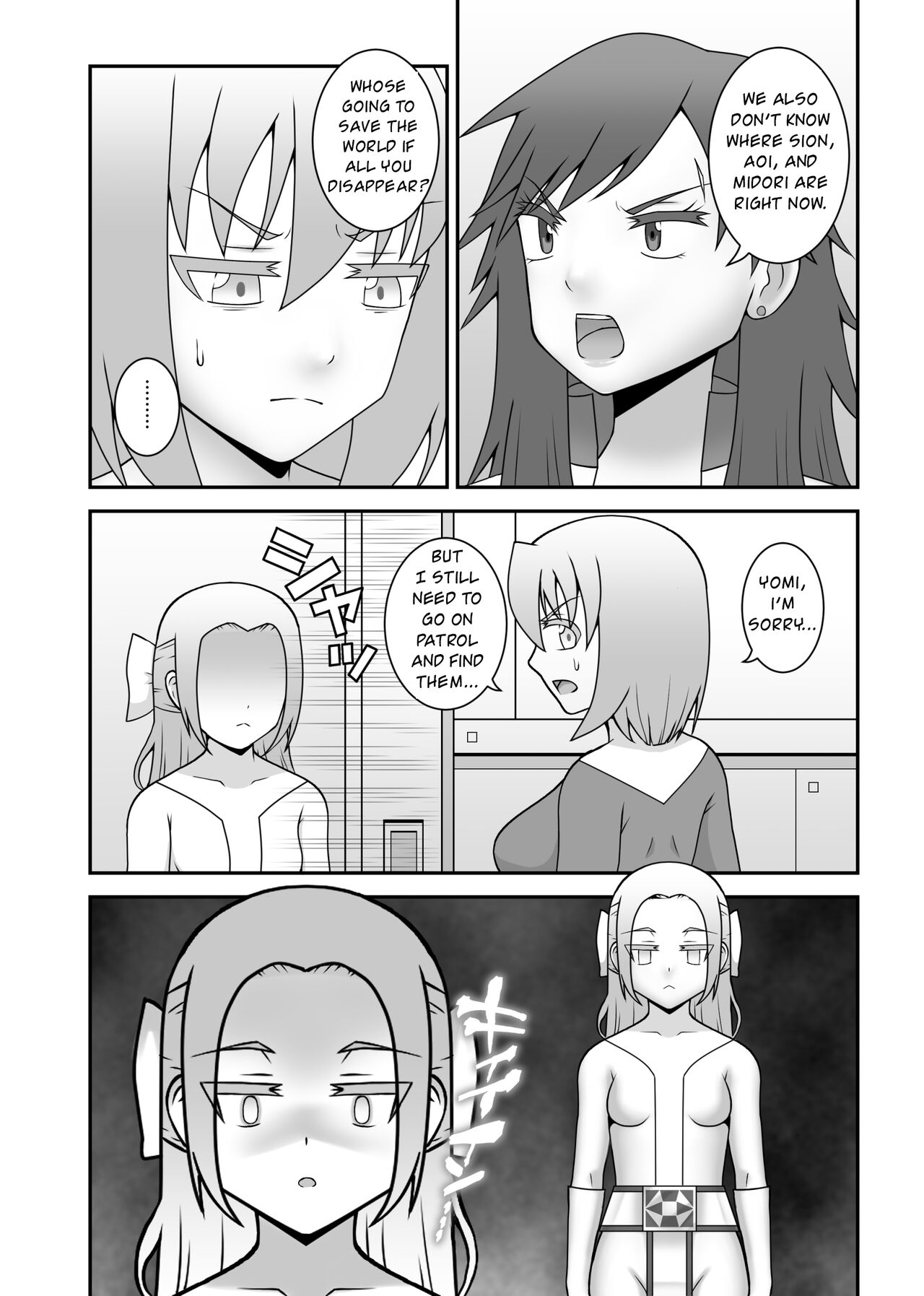 Teisou Sentai Virginal Colors Ch.5 | Chastity Sentai Chaste Colors Ch. 5 page 4 full