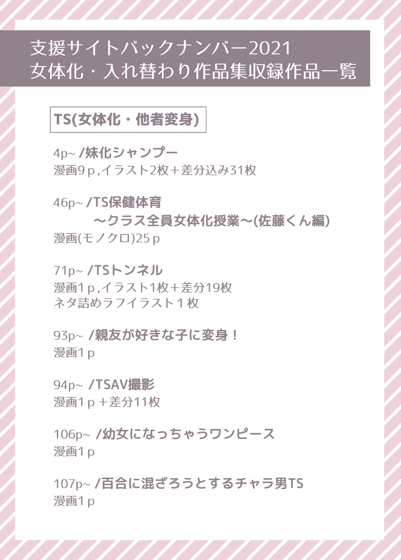 TS "Nyotaika Irekawari" + α Sakuhinshuu | TS "Feminization Body-Swap" + Extra Work Collection page 2 full