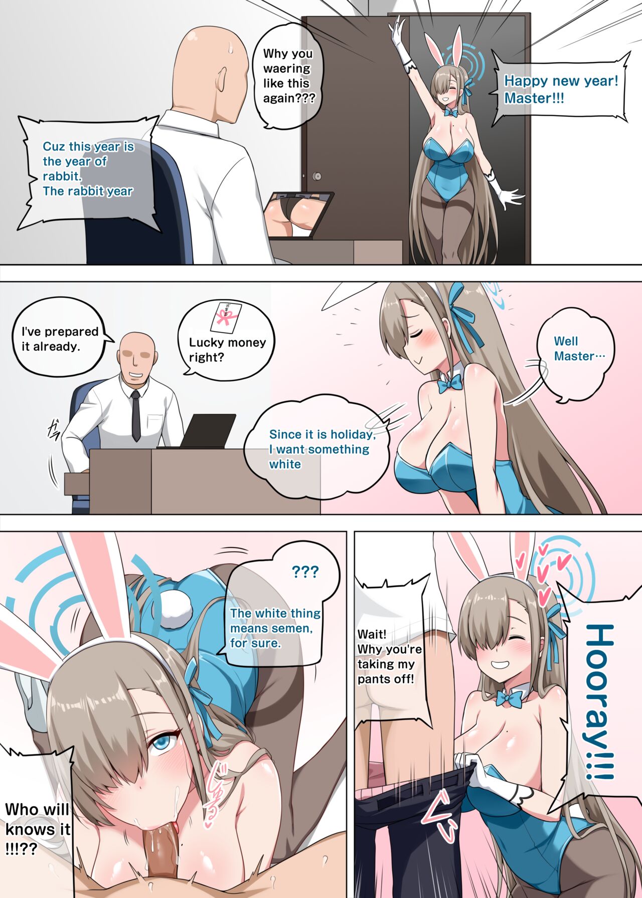 Asuna Bunny Girl page 1 full
