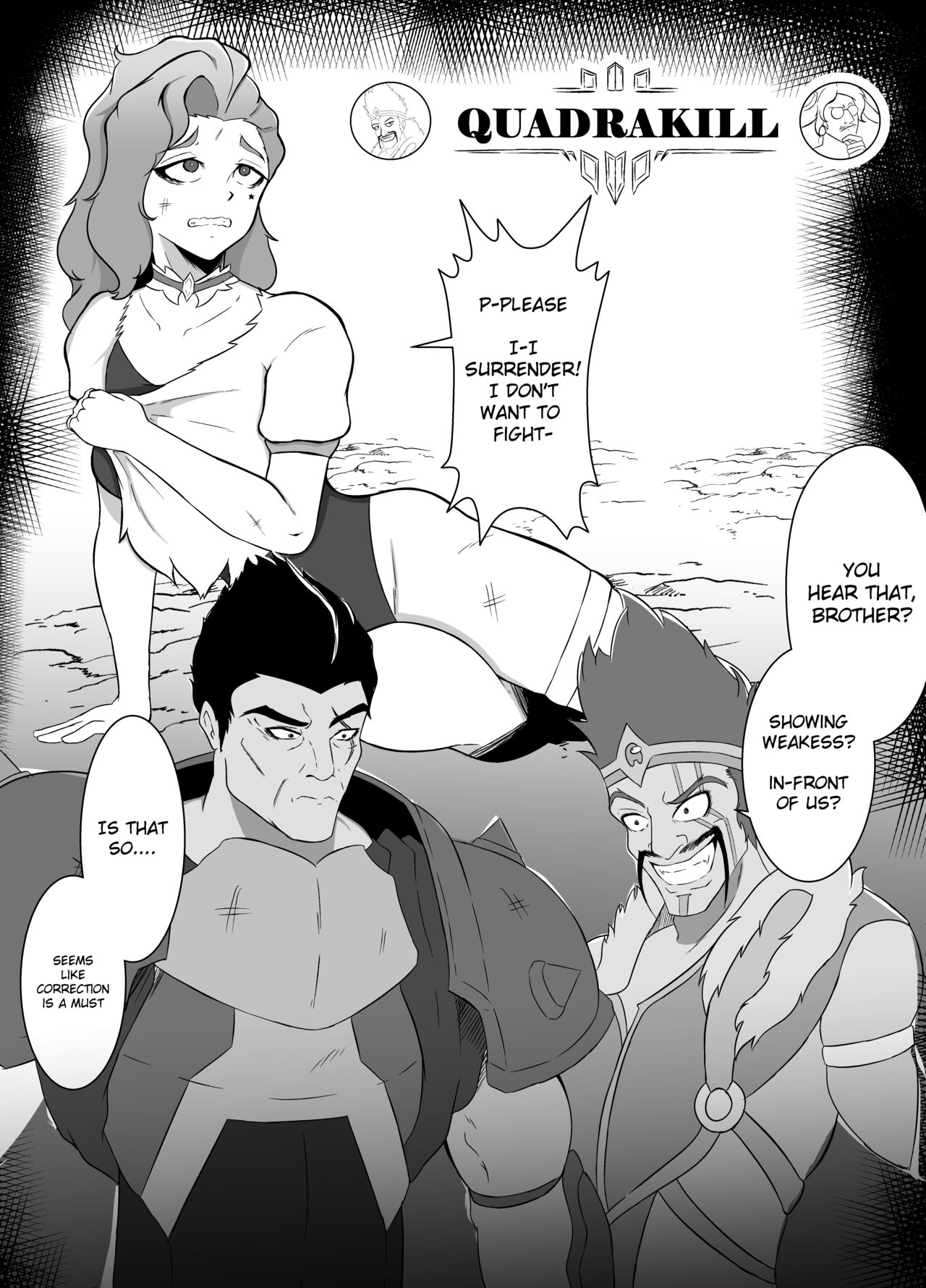 Bad End #1 page 1 full