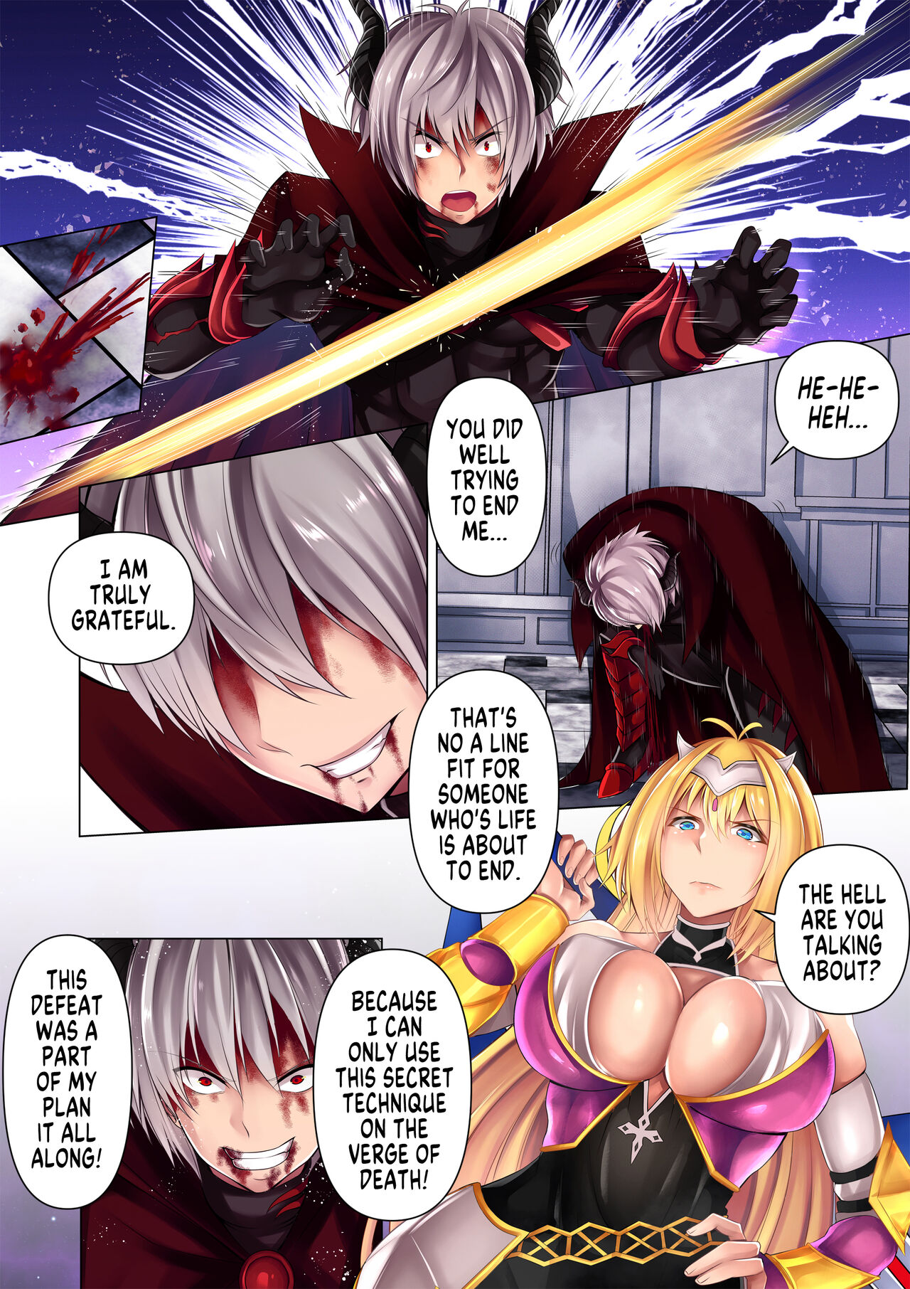 Yuusha Osen - Horoboshita Maou ni Karada wo Nottorareru Onna Yuusha no Monogatari | Hero Corruption - How Hero's Body Was Stolen From Her By The Defeated Devil Lord page 6 full