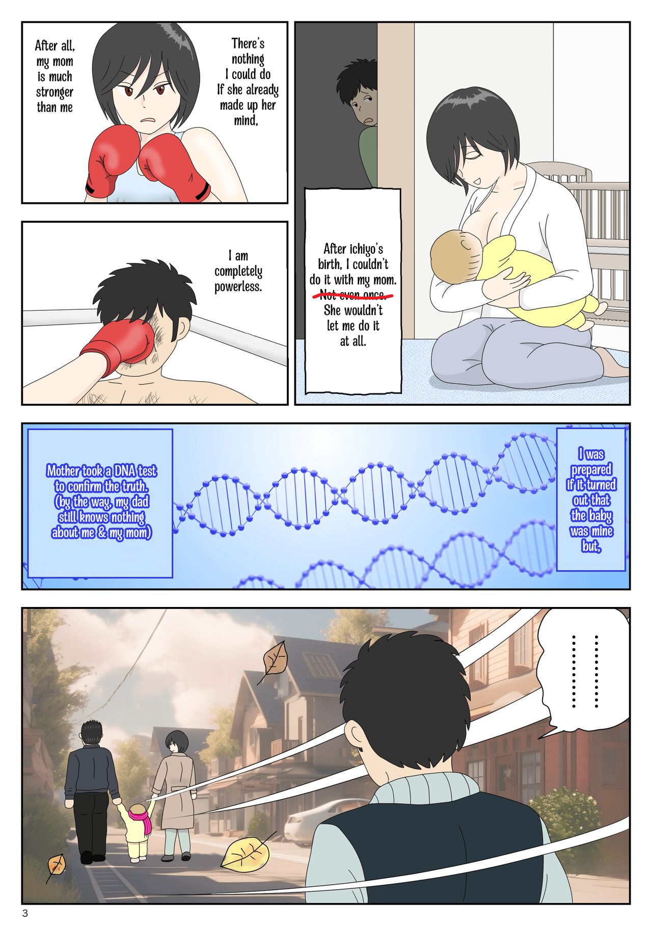 Onaneta Kaa-san Sonogo〈5〉| Masturbating to Mom Afterwards 〈5〉 page 3 full