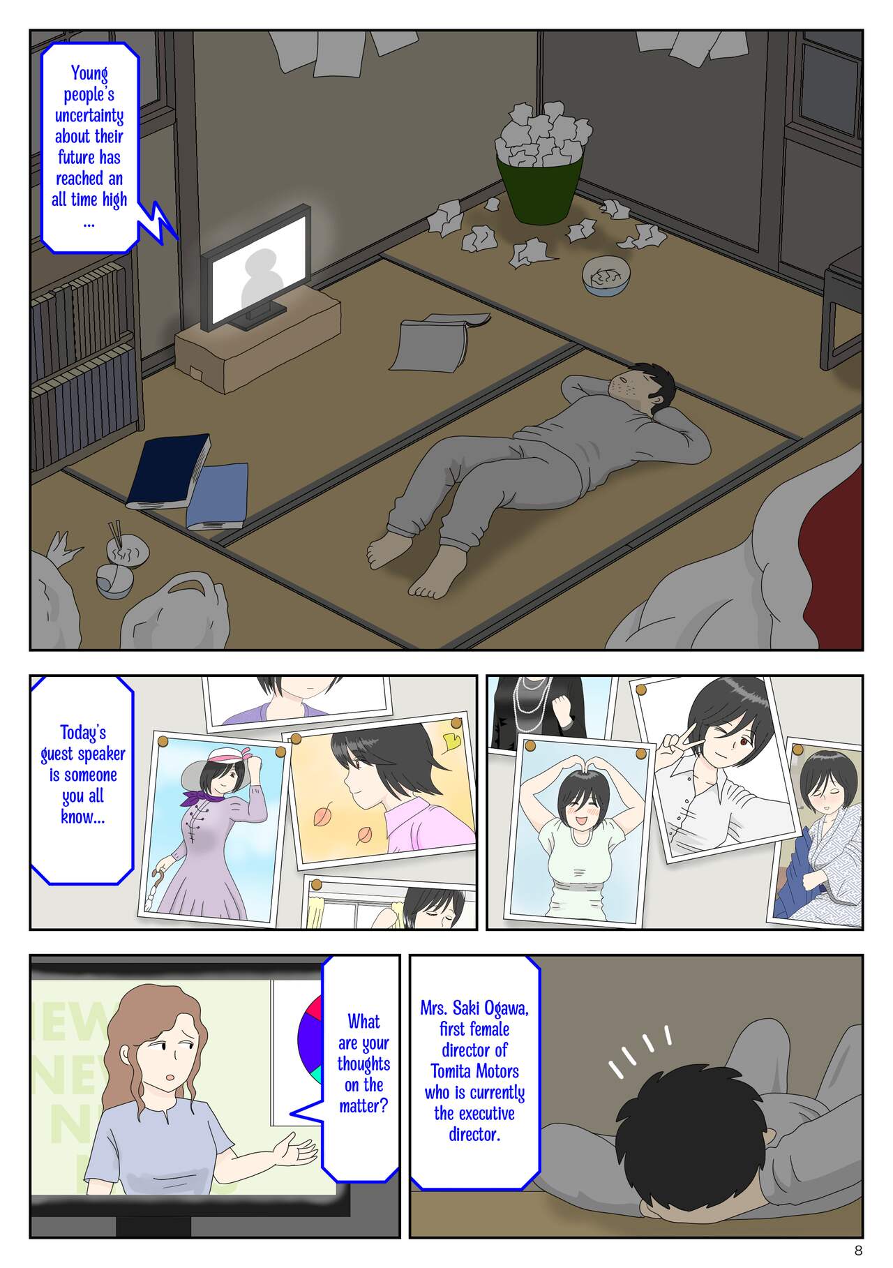 Onaneta Kaa-san Sonogo〈5〉| Masturbating to Mom Afterwards 〈5〉 page 8 full