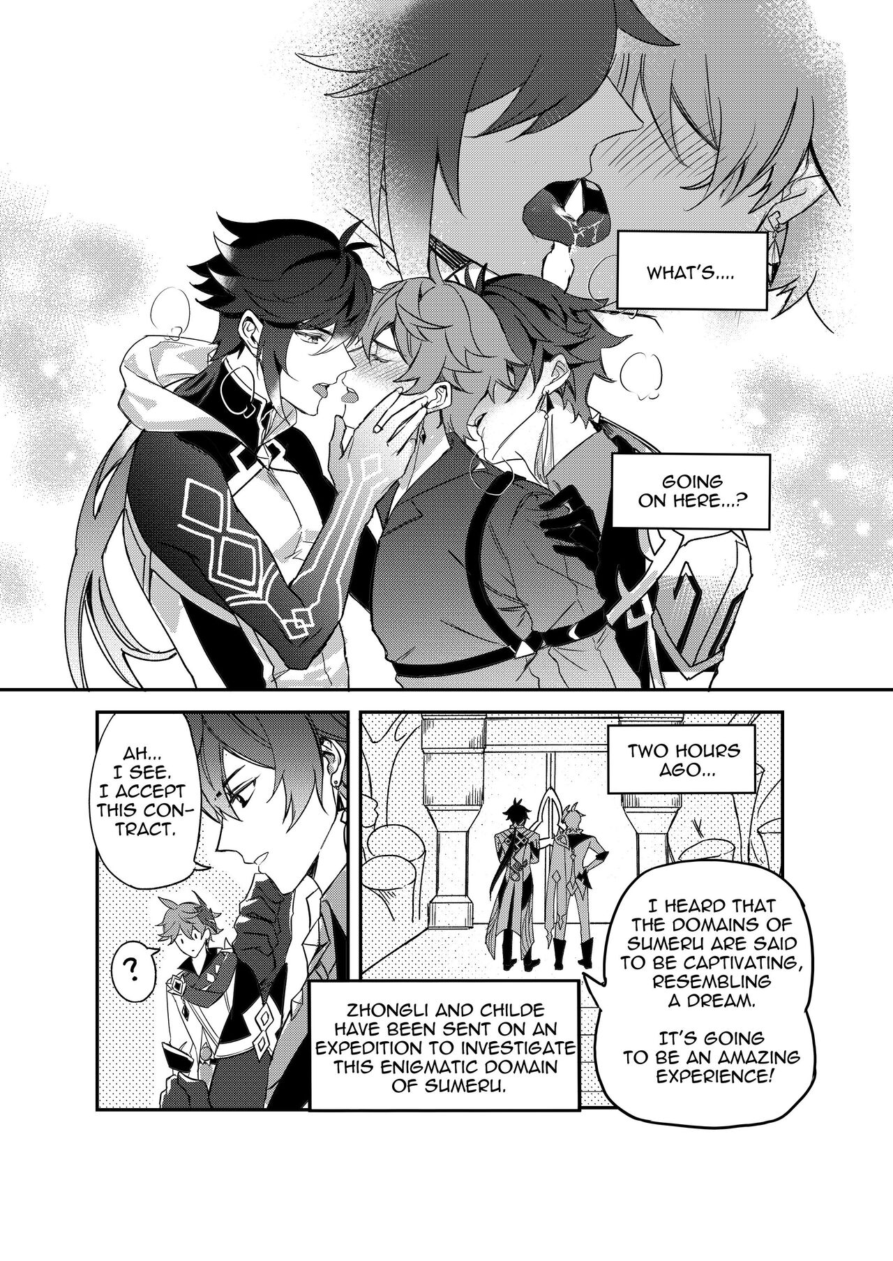 Zhongli + Morax x Tartaglia page 3 full