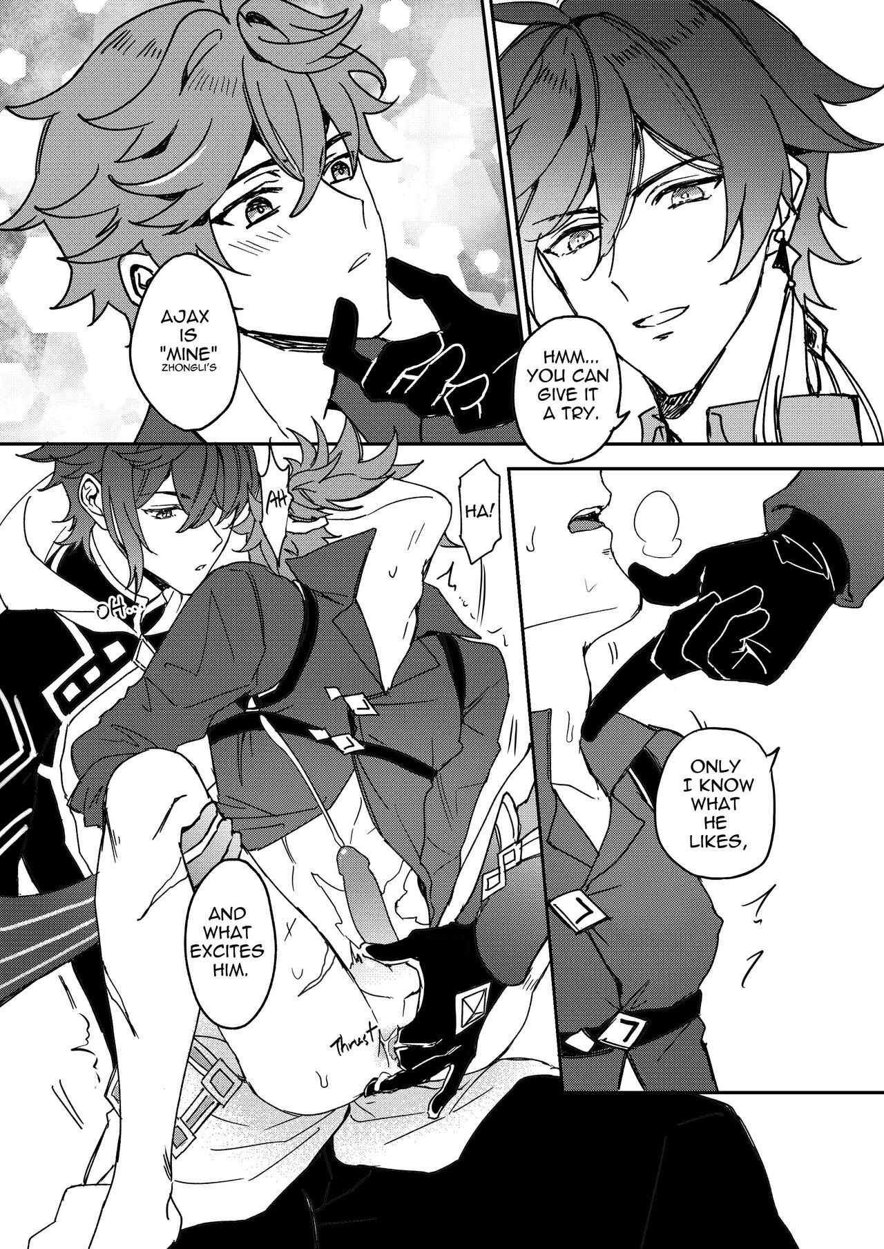 Zhongli + Morax x Tartaglia page 6 full