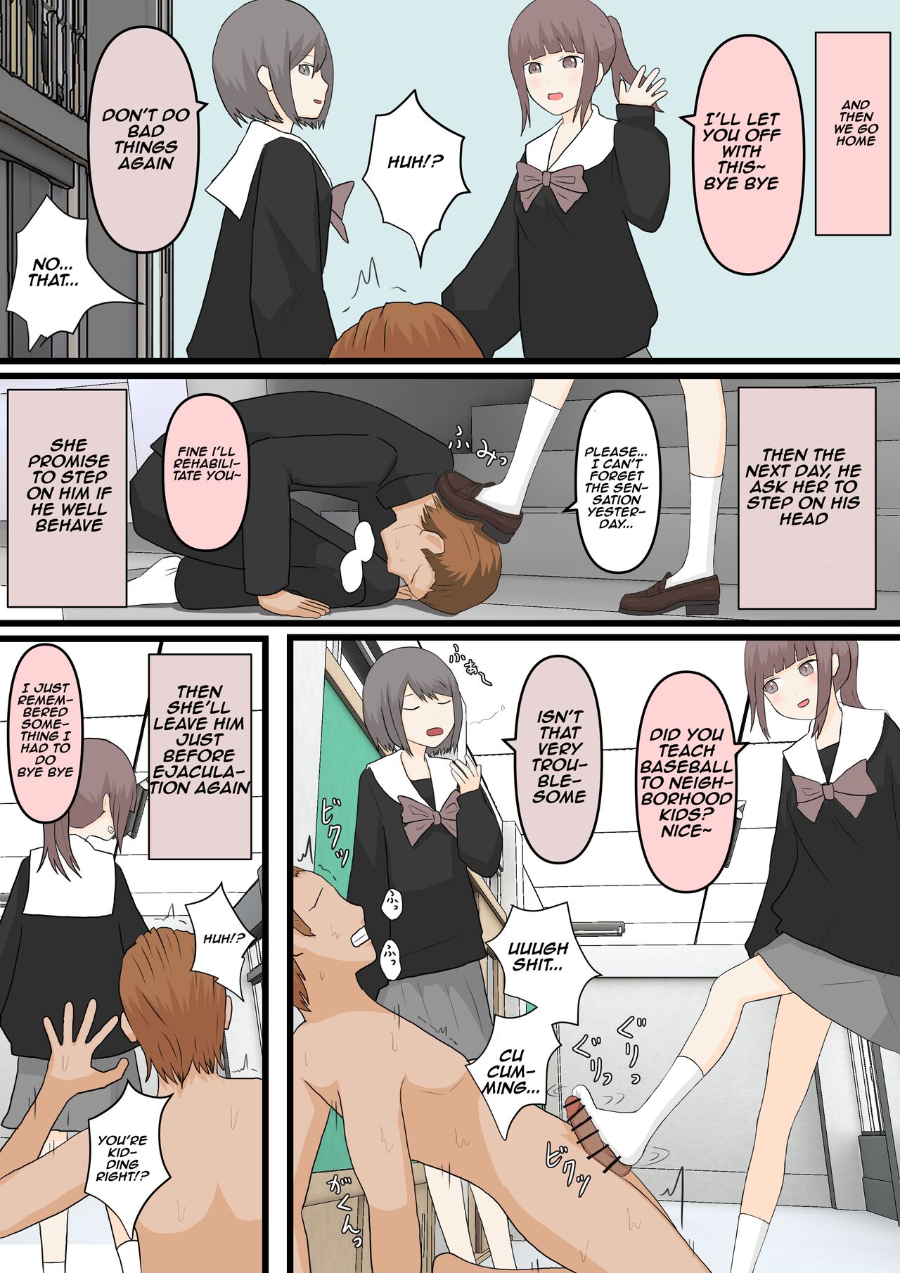 School-Wide Boy Foot Slaves Project | Zenkou Danshi Ashi Dorei Keikaku page 8 full