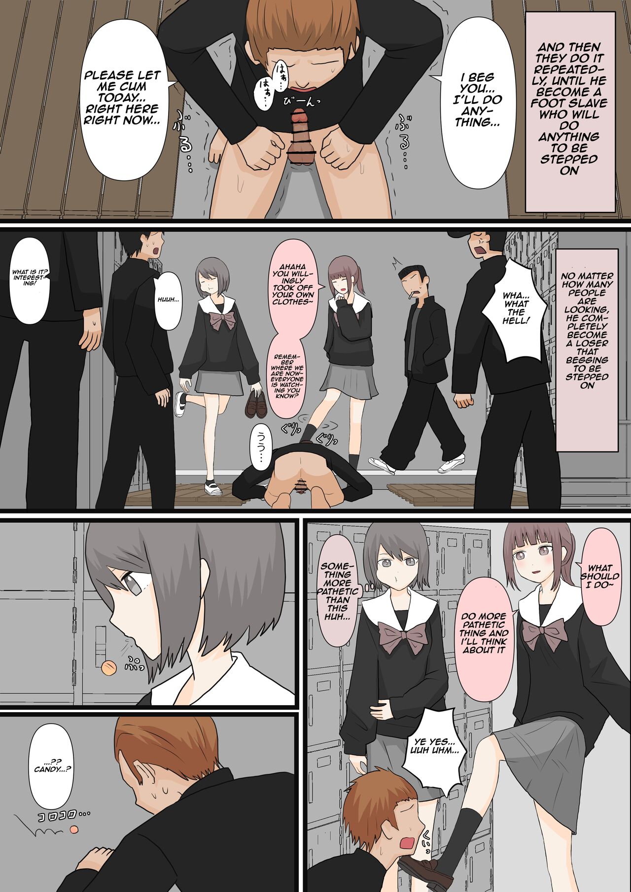 School-Wide Boy Foot Slaves Project | Zenkou Danshi Ashi Dorei Keikaku page 9 full