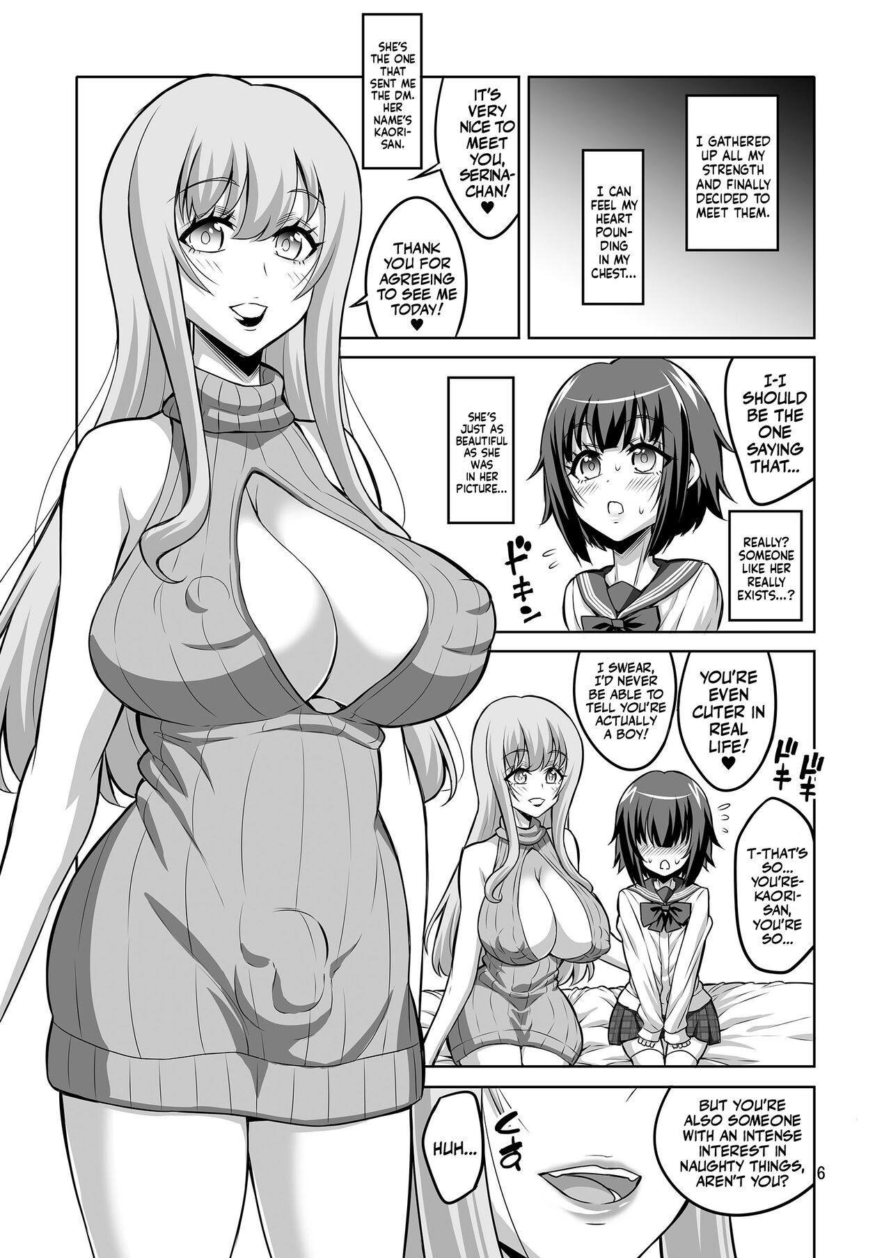 Futanari Onee-san ga Uraaka Otokonoko o Hentai Maso Mesu ni Otoshichaimasu | A Futanari Older Sister Turns An Underground Crossdresser Into A Perverted Masochist page 5 full