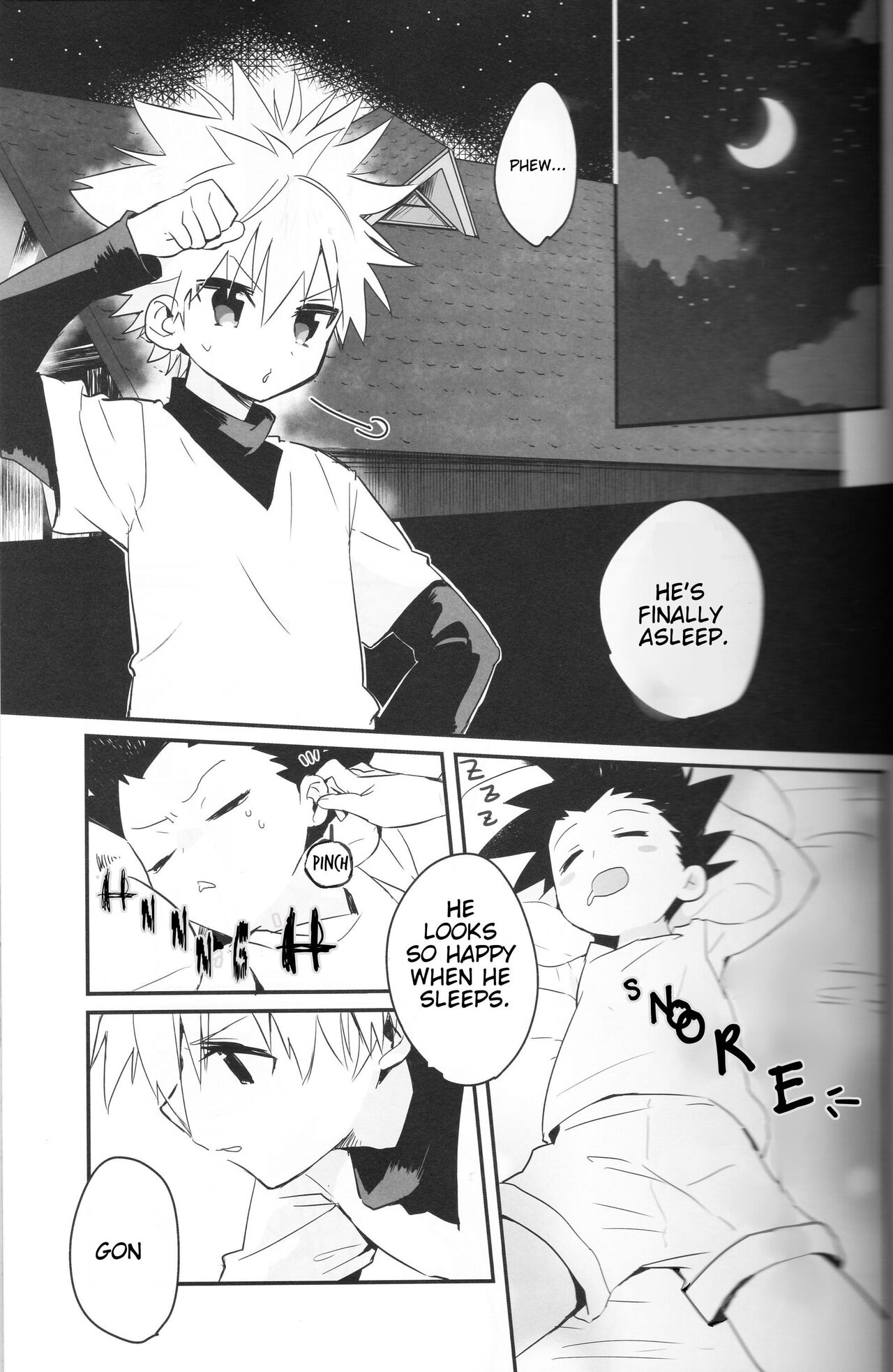 Yoru no Shijima ni Omoi o Hasete | Connecting our Feelings in the Silence of the Night page 4 full