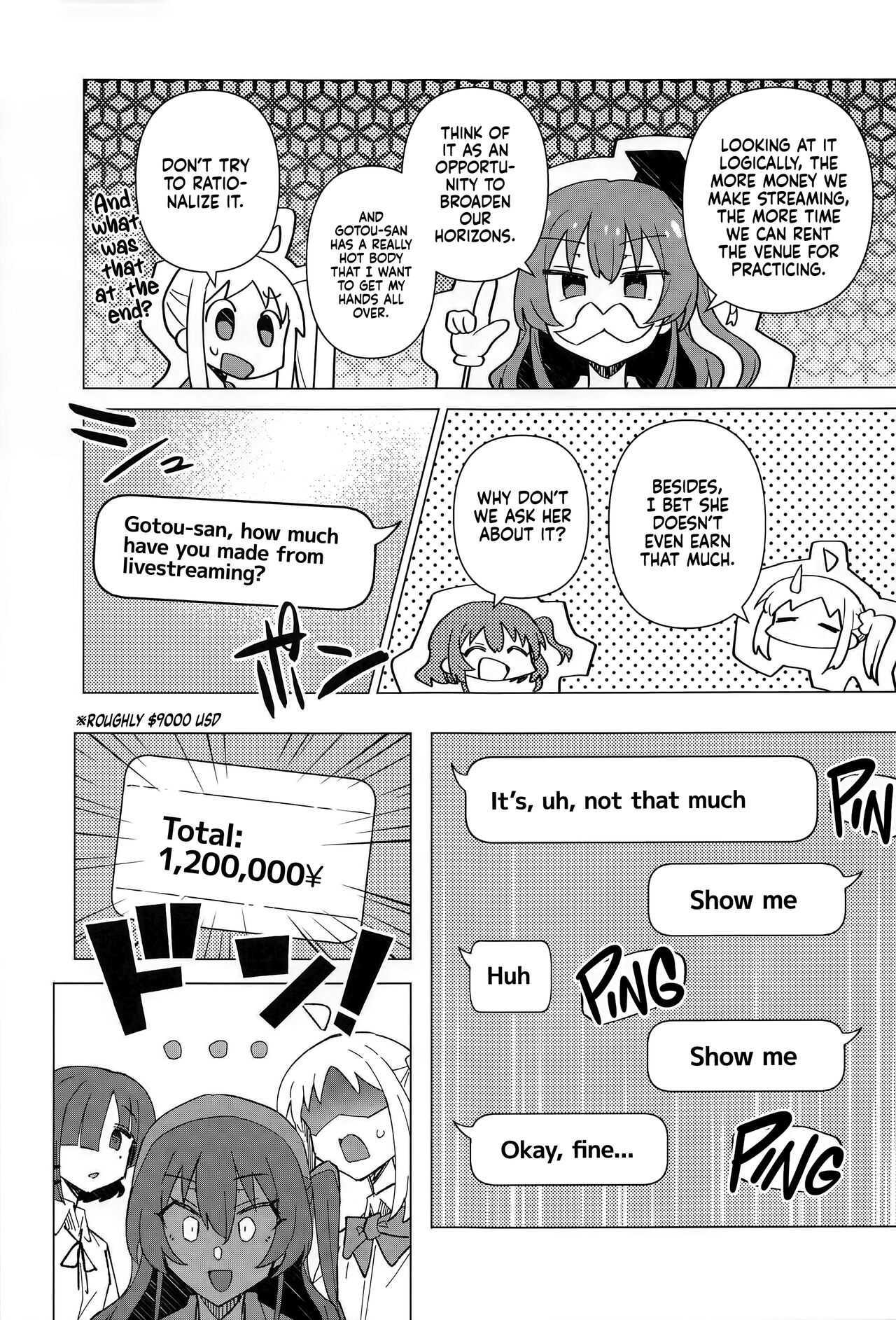 Yokkyuu Fuman | Down Bad page 4 full