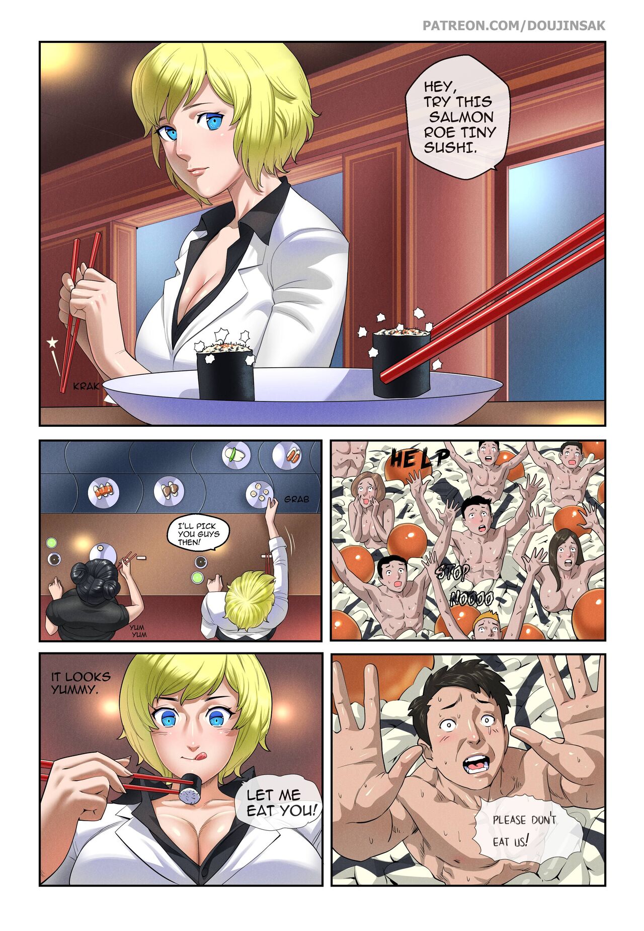 The Blonde page 9 full