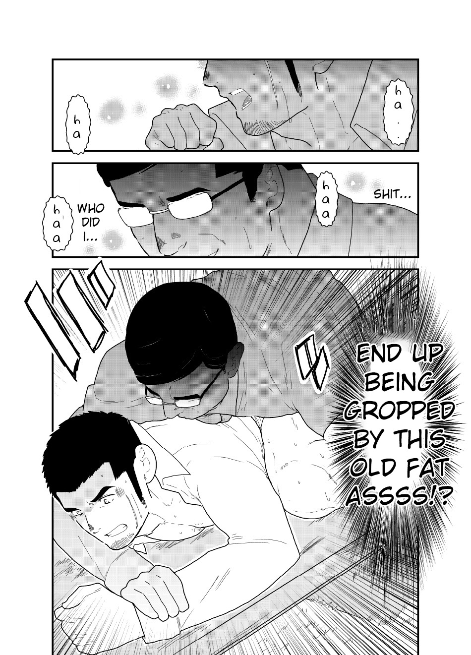 Moshimo Yakuza ga Hatten Kouen de Okasaresou ni Nattara. | What if a Yakuza Got Raped at a Gay Cruising Spot? page 2 full