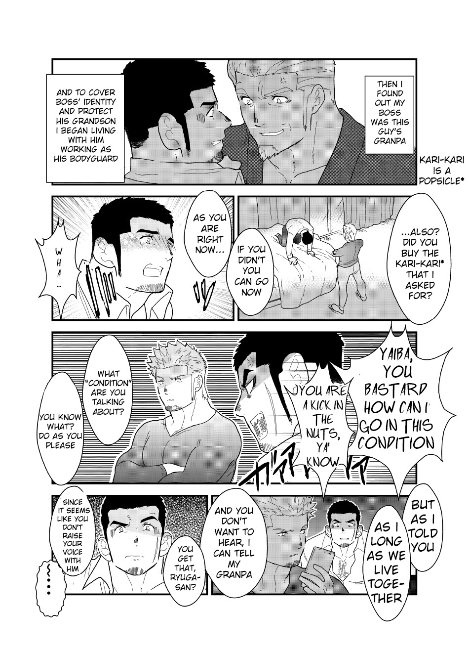 Moshimo Yakuza ga Hatten Kouen de Okasaresou ni Nattara. | What if a Yakuza Got Raped at a Gay Cruising Spot? page 5 full