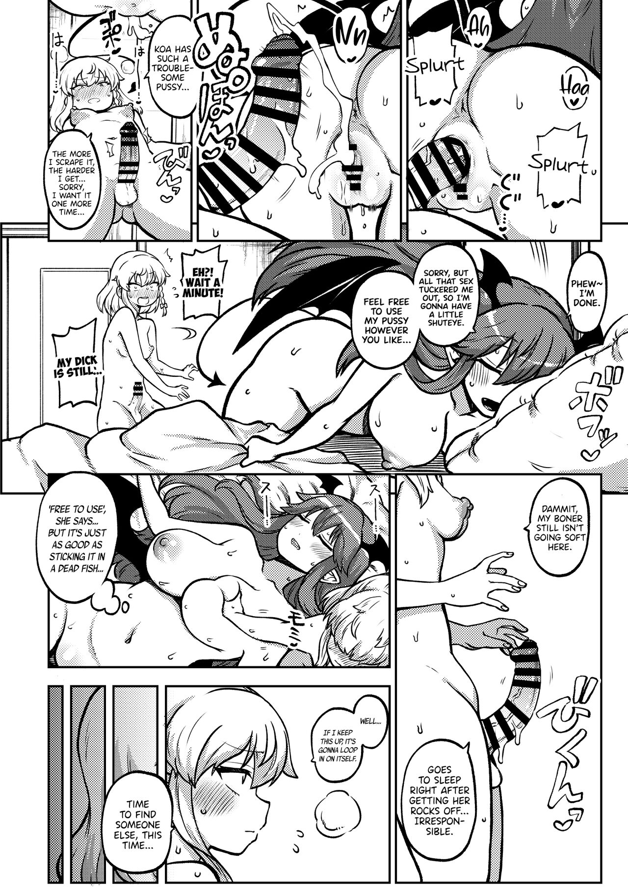 Zetsurin Marisa to Koakuma to Sakuya page 8 full