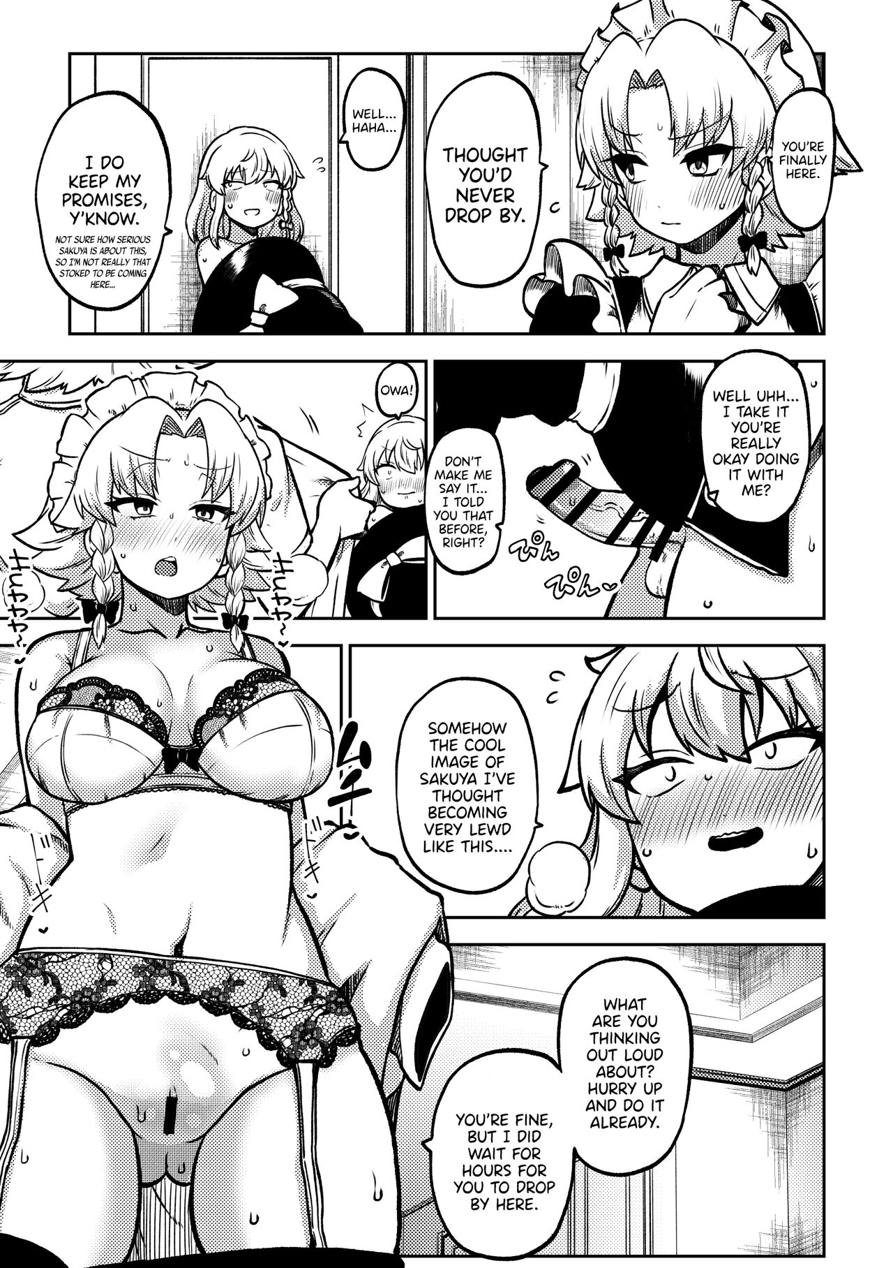 Zetsurin Marisa to Koakuma to Sakuya page 9 full