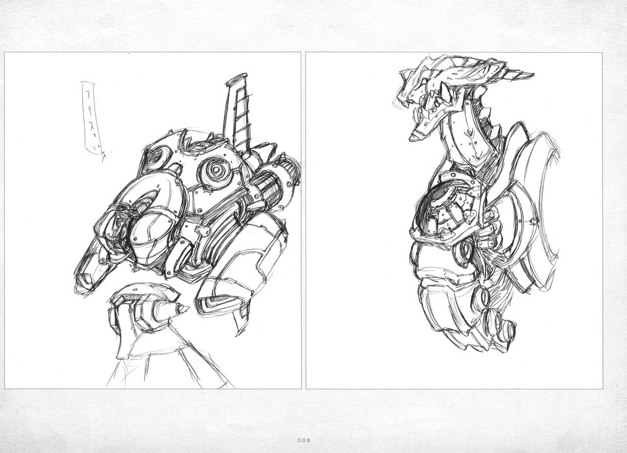 ALICESOFT ORION SCRIBBLES with CROQUIS ULTIMATE EDITION VOL.4 織音計画特別版  ラフ画集 page 9 full