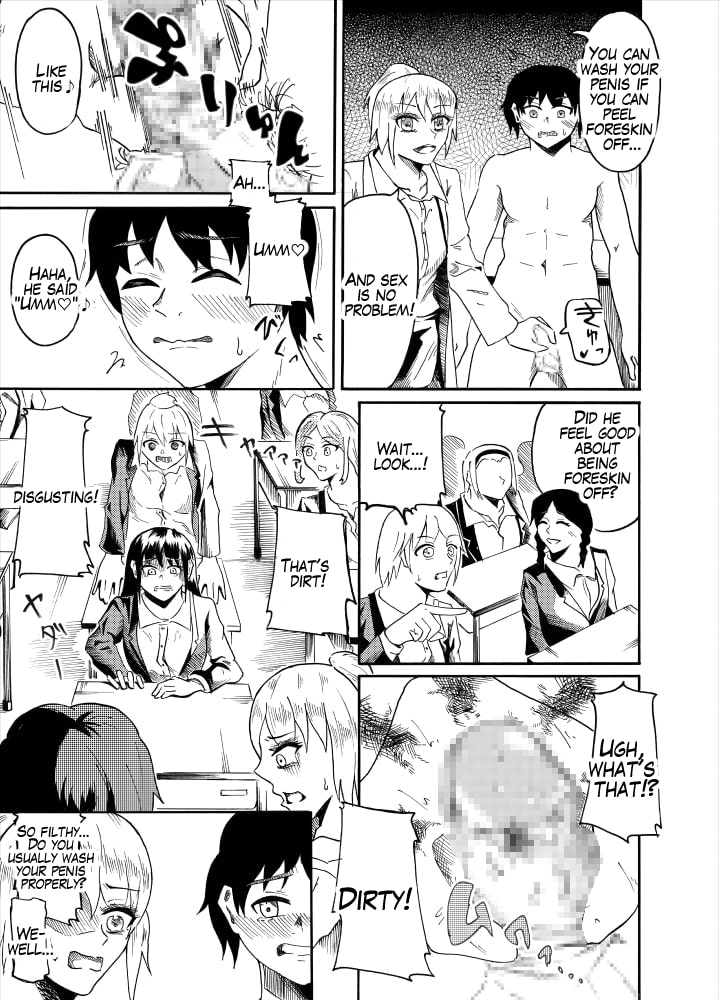 Houkei Danshi de Seikyouiku | Sex education using foreskin boy page 9 full