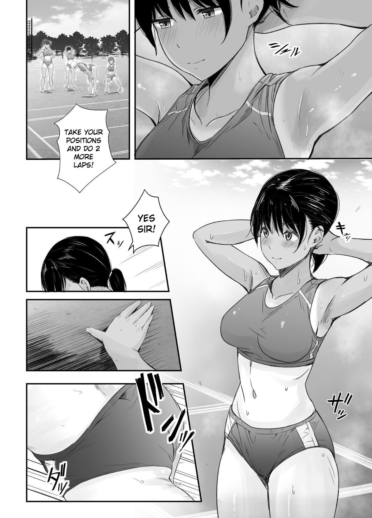 Renshuu Nesshin na Rikubu Kanojo ga Shuuchi Shidou ni Kuppuku Suru made page 3 full