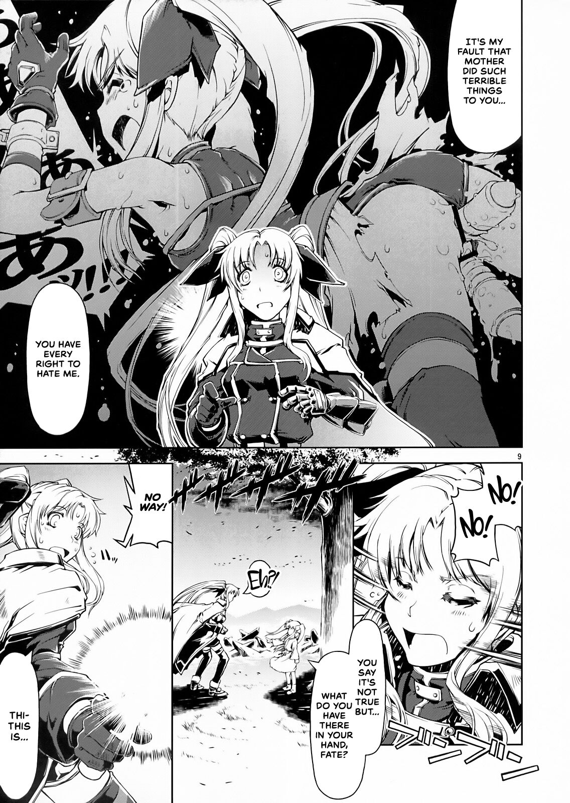 UNHAPPY GIRL b/11 page 9 full