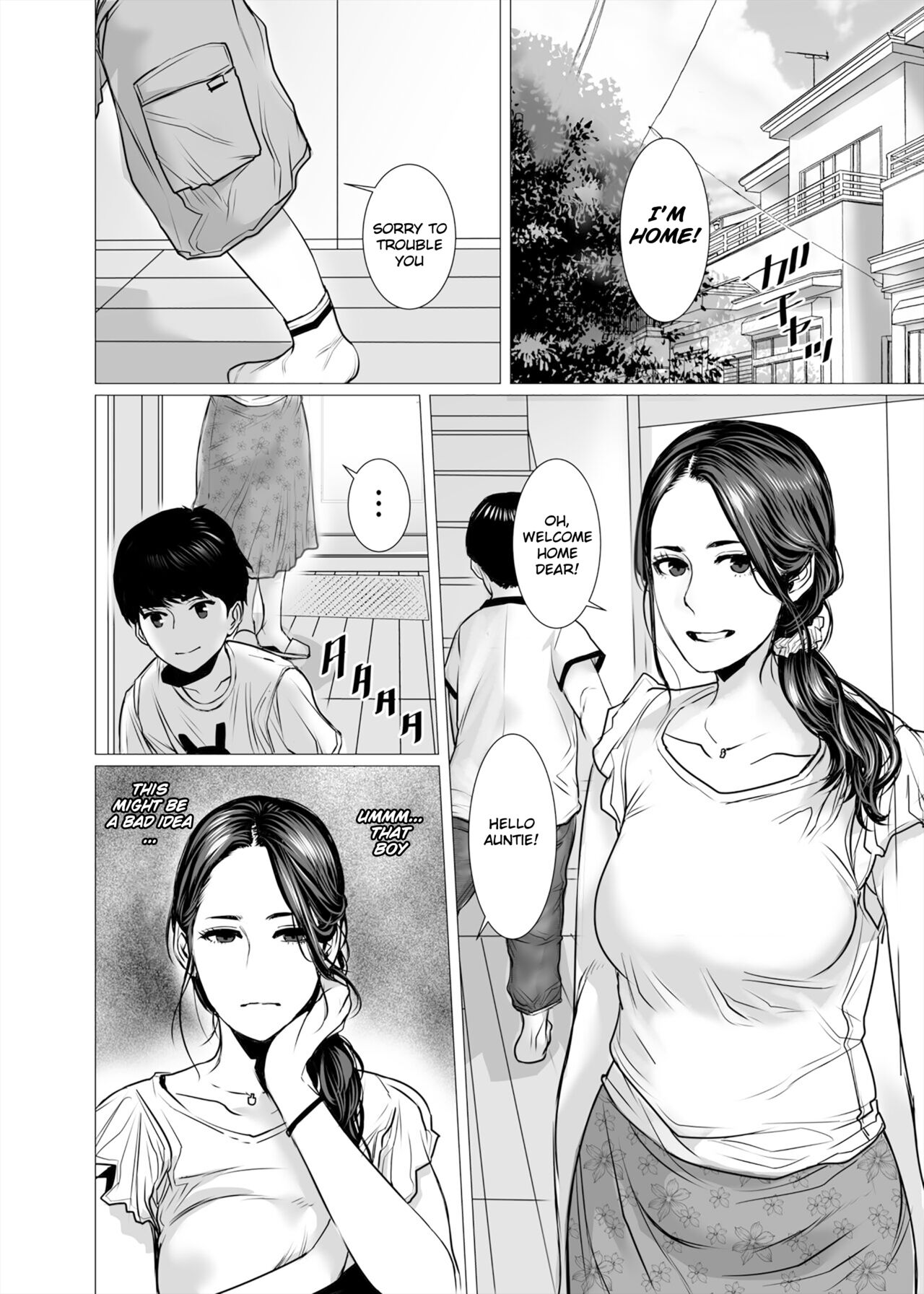 TomoHaha no Reikan to Seikan | My Friend's Mom's Spirituality and Sensuality page 3 full