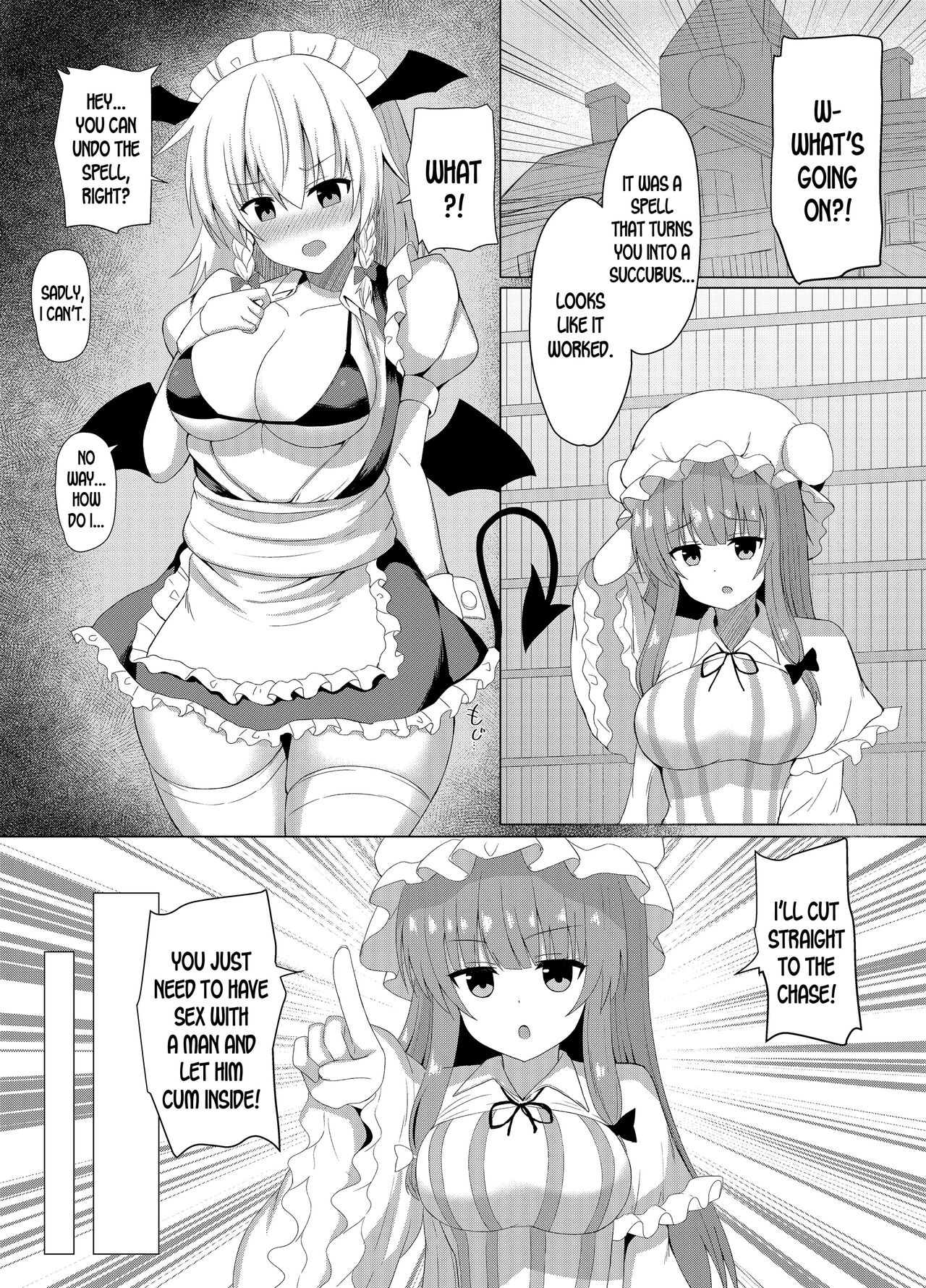 Patchouli no Jikken de Succubus ni Natta Sakuya-san page 6 full