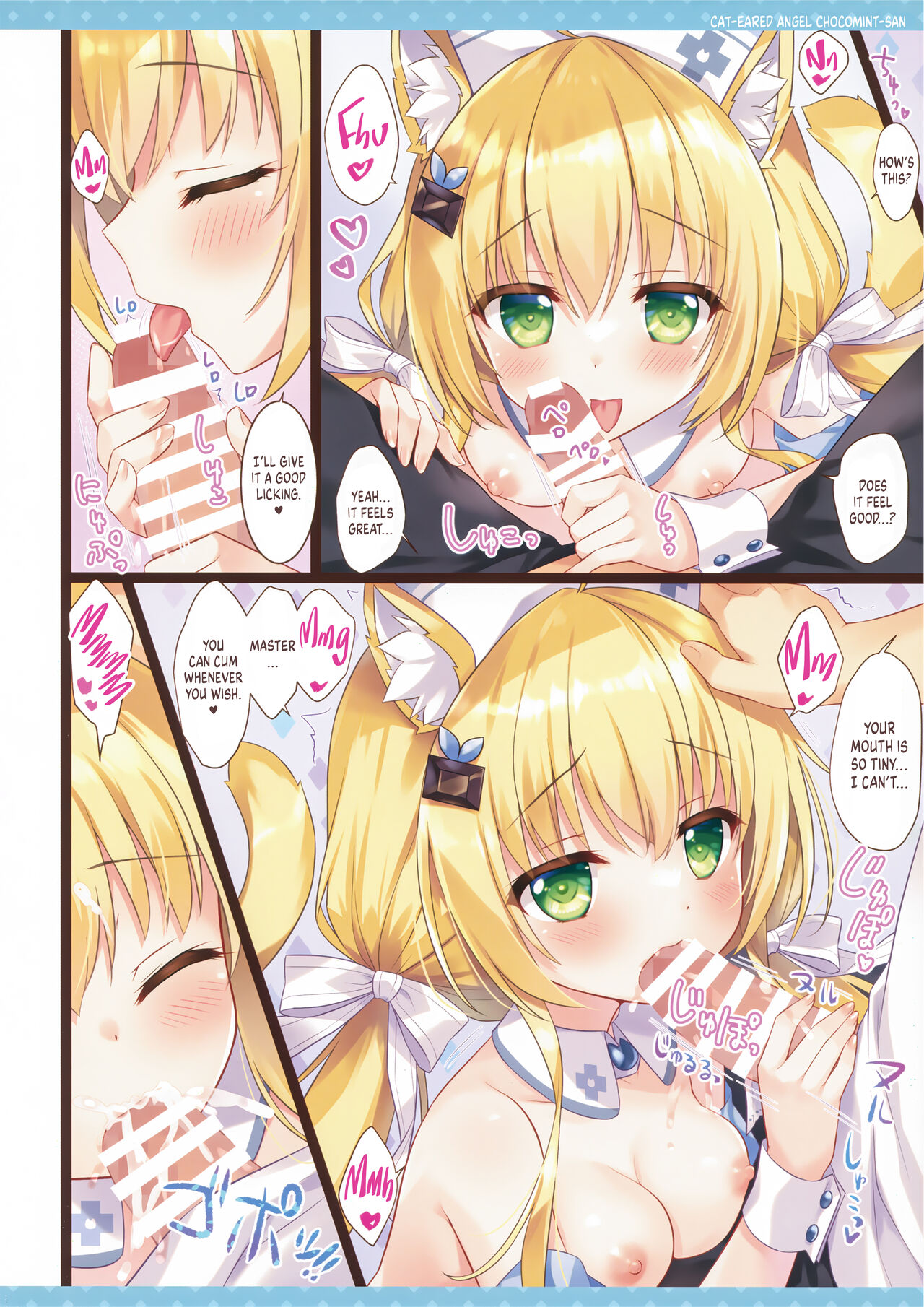 Nekomimi Tenshi na Chocomint-san | Cat-Eared Angel Chocomint-san page 5 full