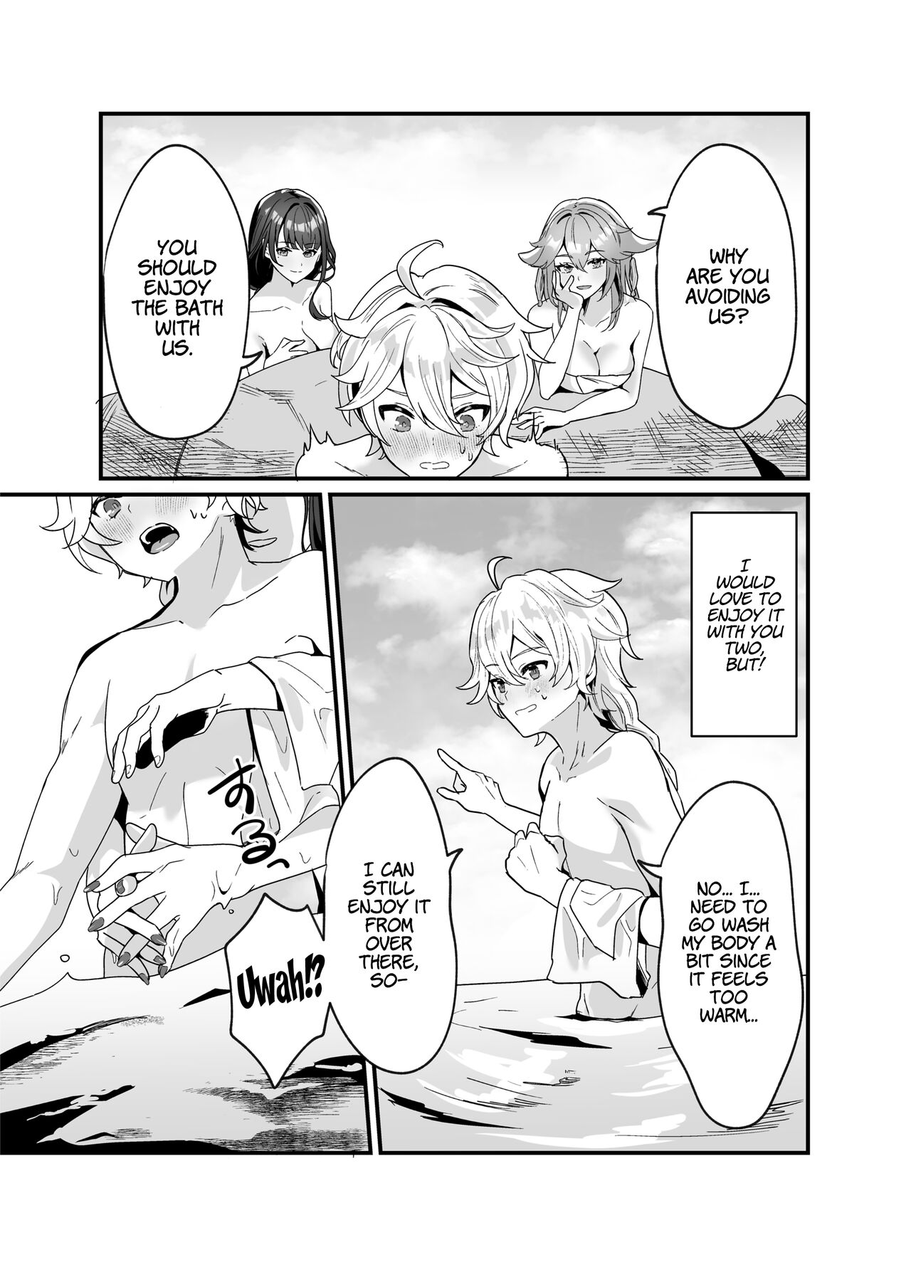 Inazuma Shippori Onsen Kyuuka | A Steamy Hot Spring Vacation in Inazuma page 4 full