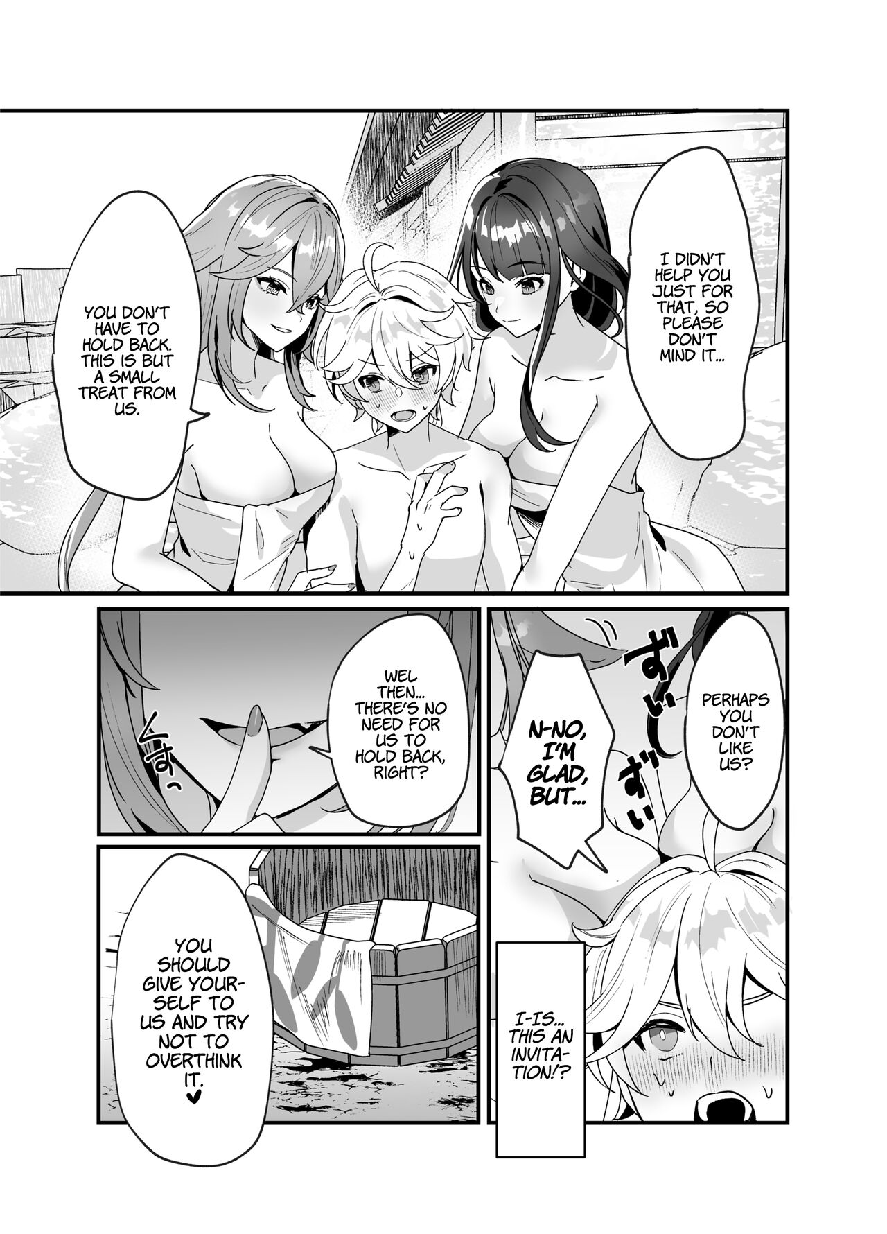 Inazuma Shippori Onsen Kyuuka | A Steamy Hot Spring Vacation in Inazuma page 6 full