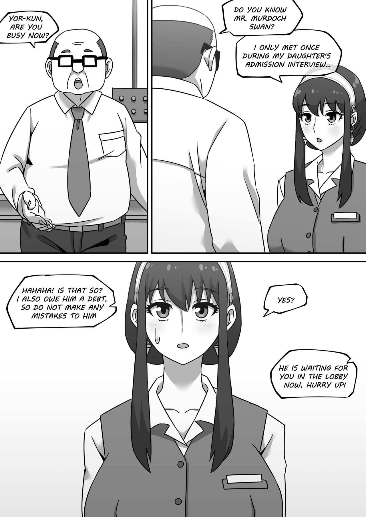 Gibo no Hisoka na Kojin Mendan Yor Forger page 4 full