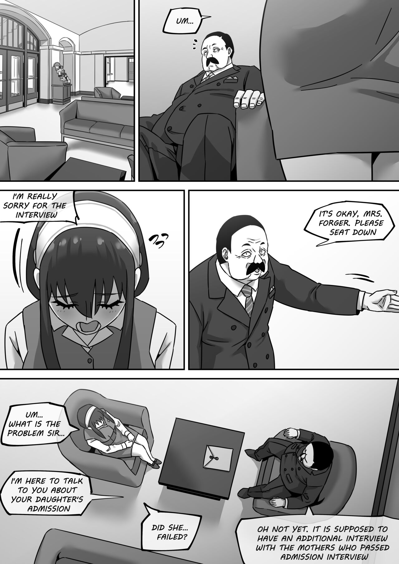 Gibo no Hisoka na Kojin Mendan Yor Forger page 5 full